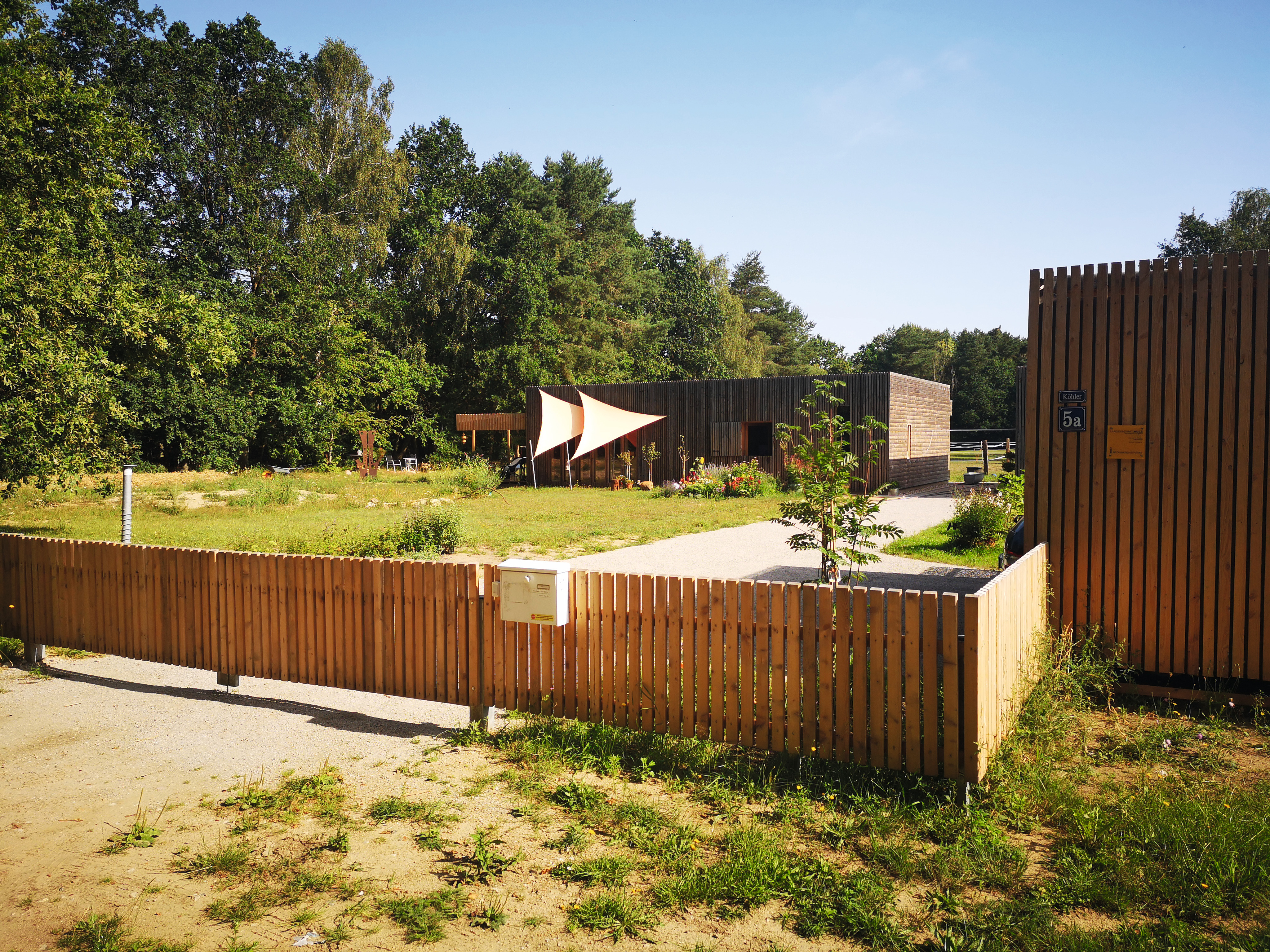 External view of the SMARTbauhaus system in Siggelkow.