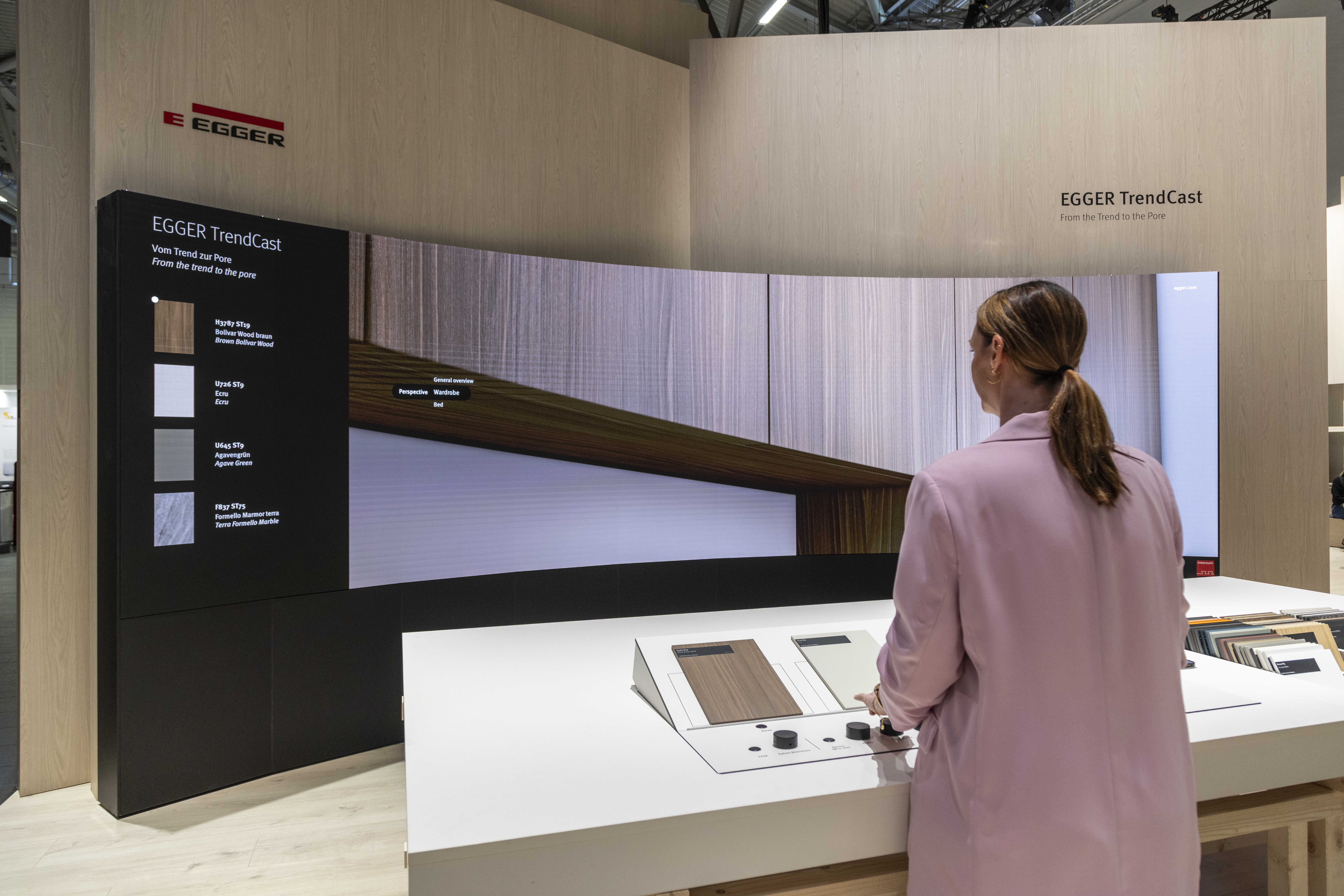 EGGER TrendCast in der Anwendung