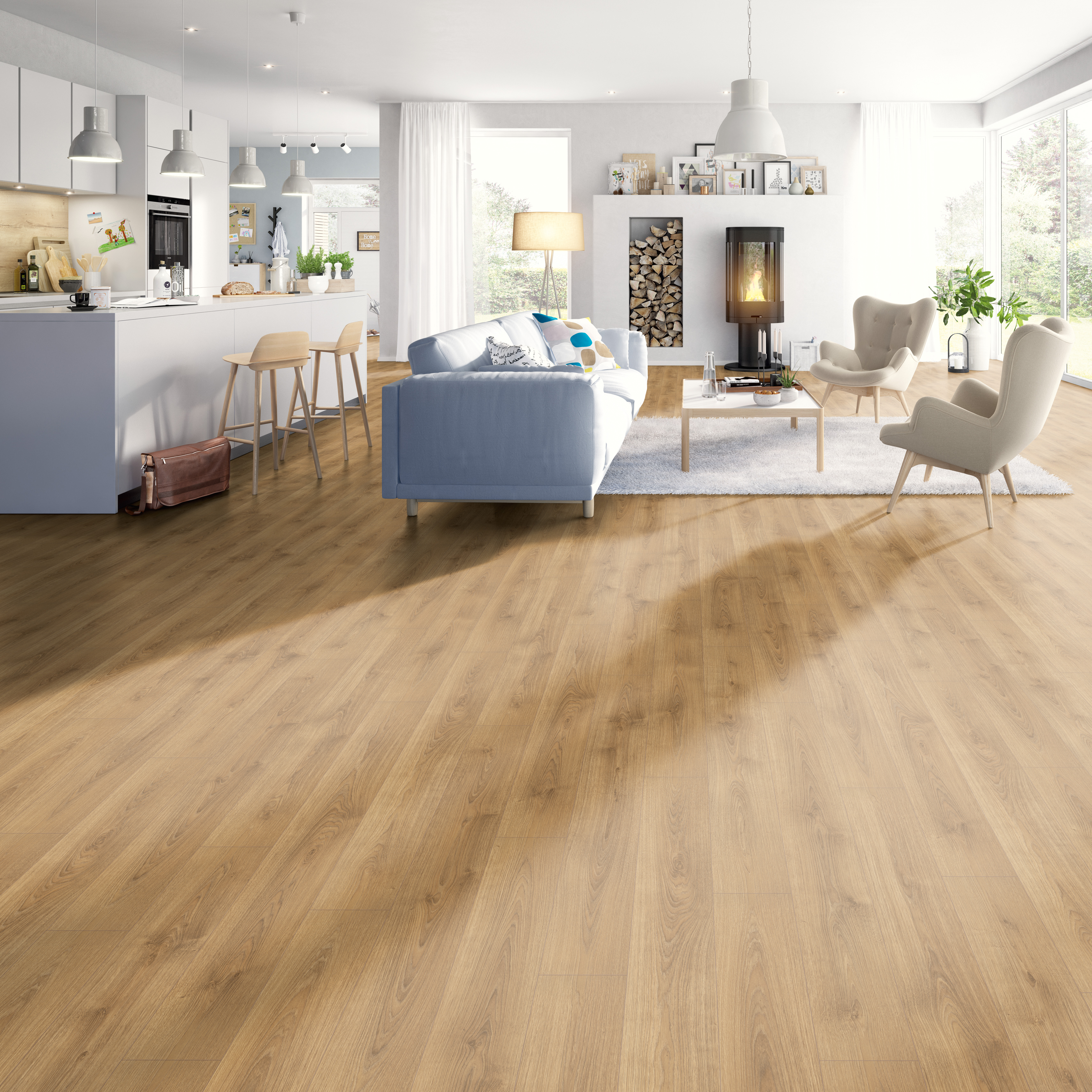 Install your flooring yourself with the EGGER HOME flooring collection!