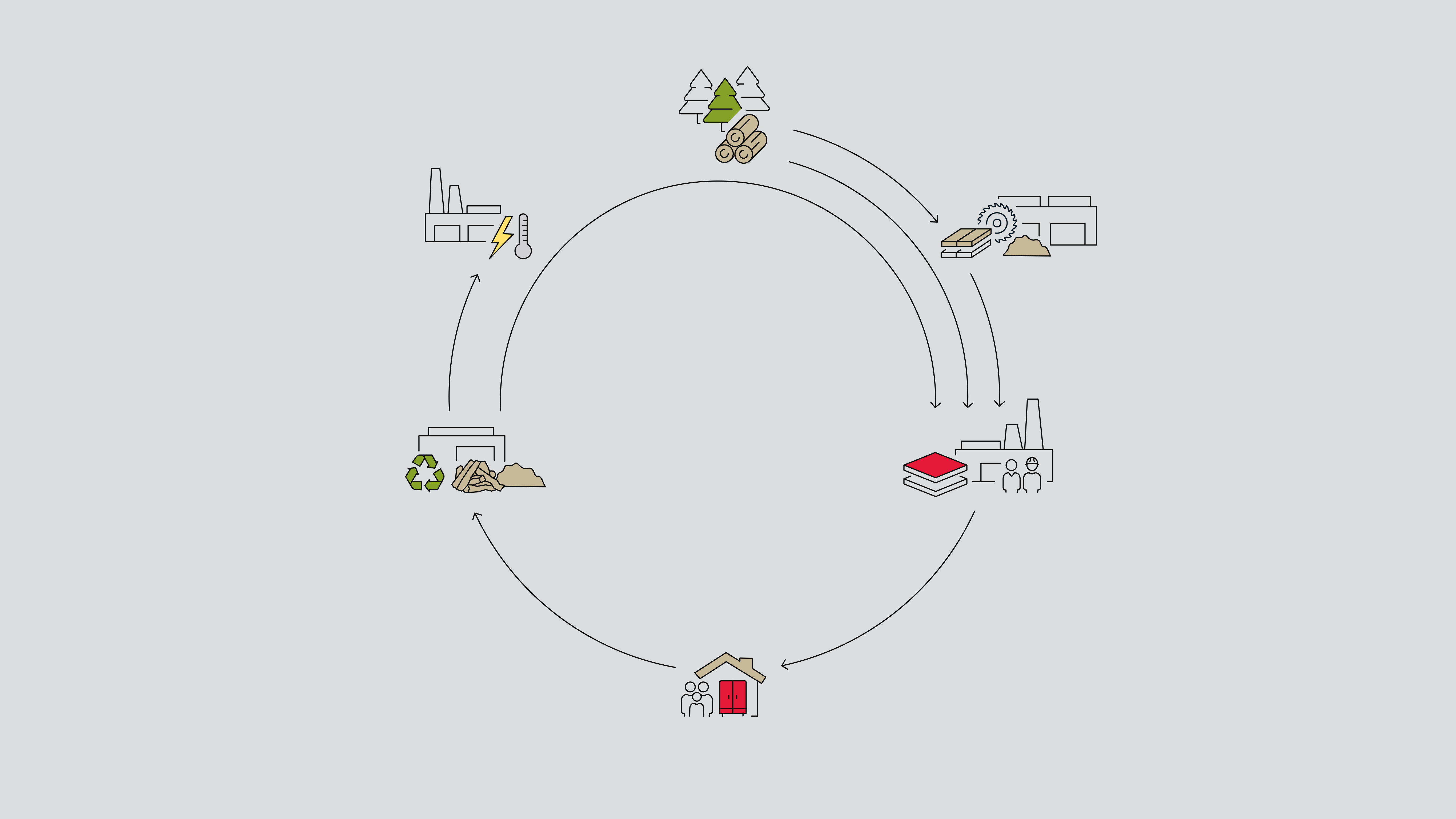 Animation Assembling an environmental cycle