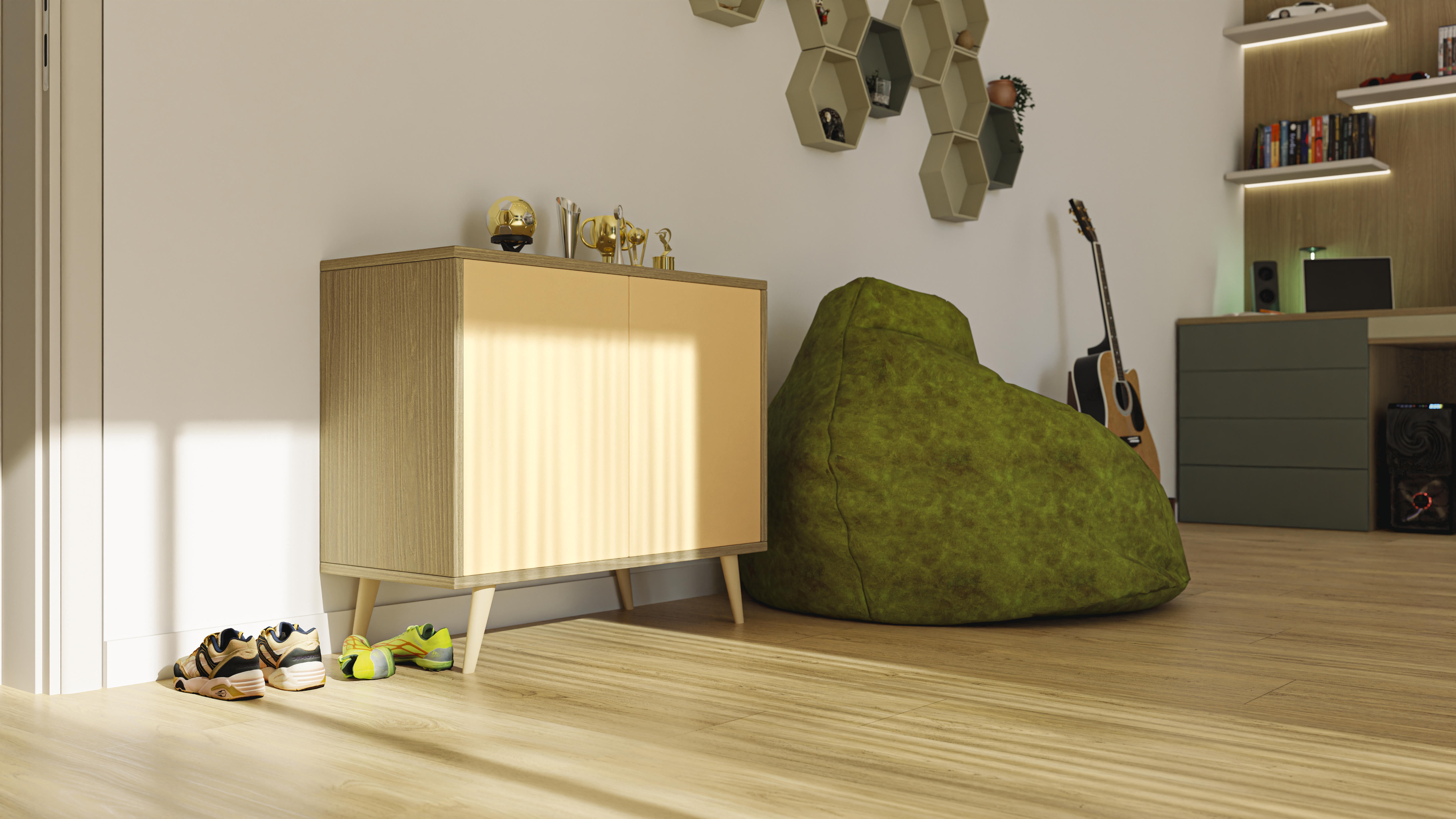 Interior Compass Colour Harmony bedroom CEE