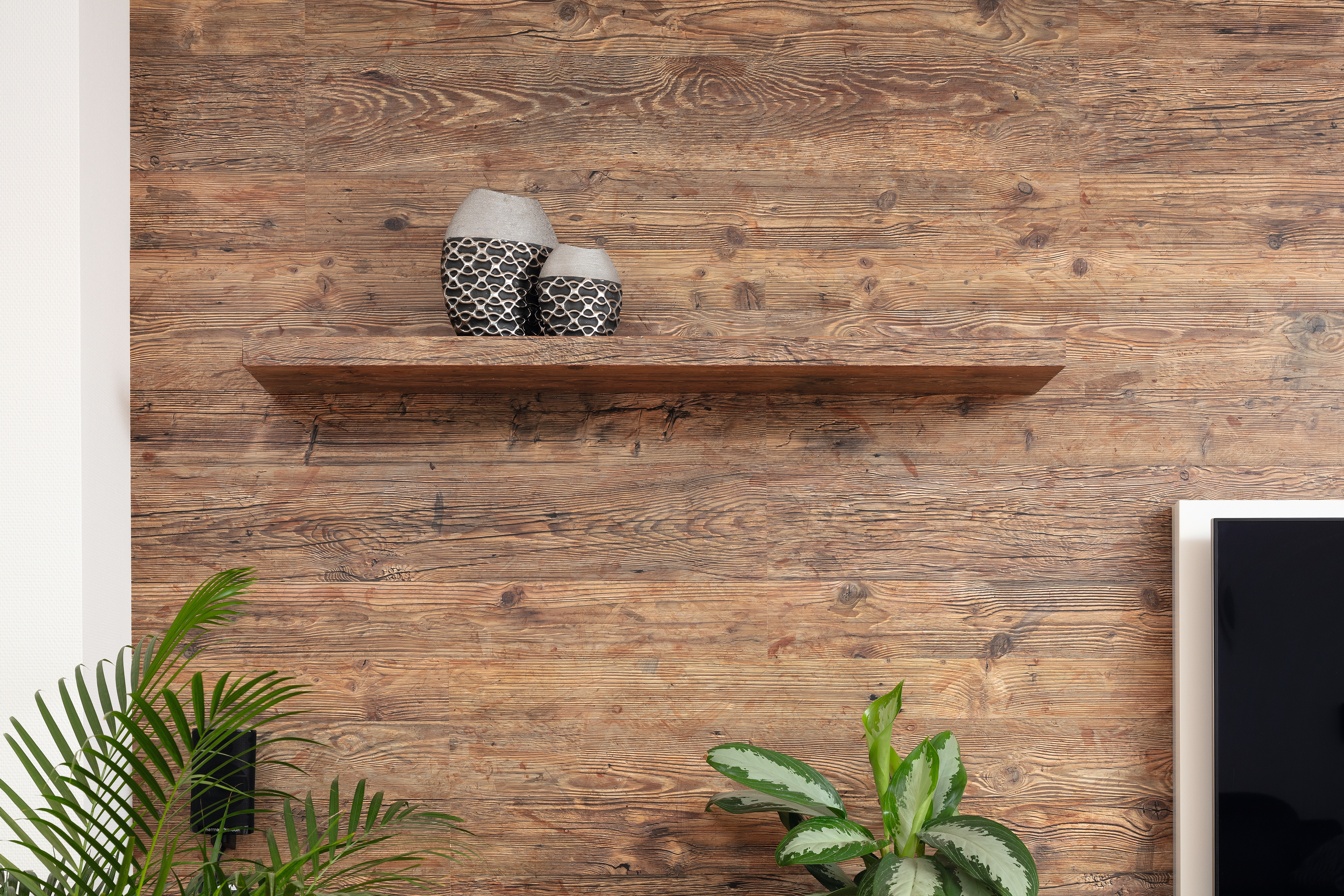 Wall unit with DO001 Natural Namur Spruce