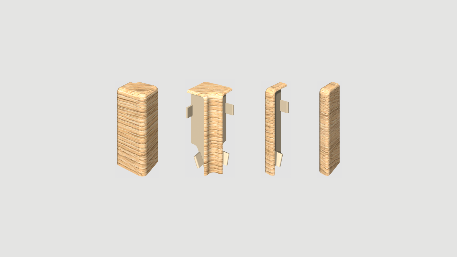 Corners and connections | Oak sand