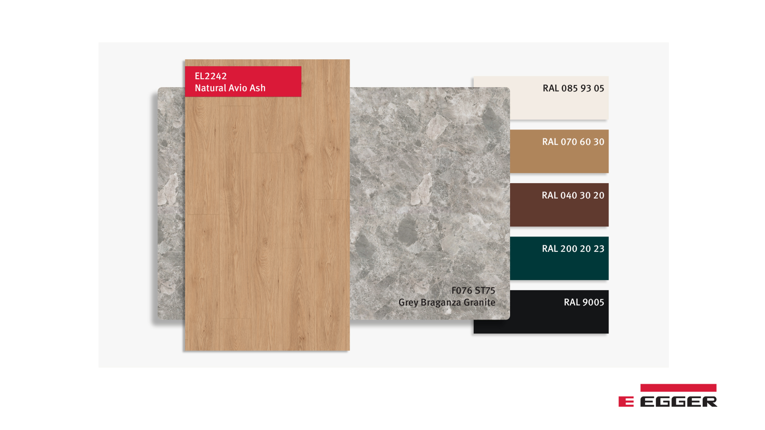 colour pairings for grey worktops