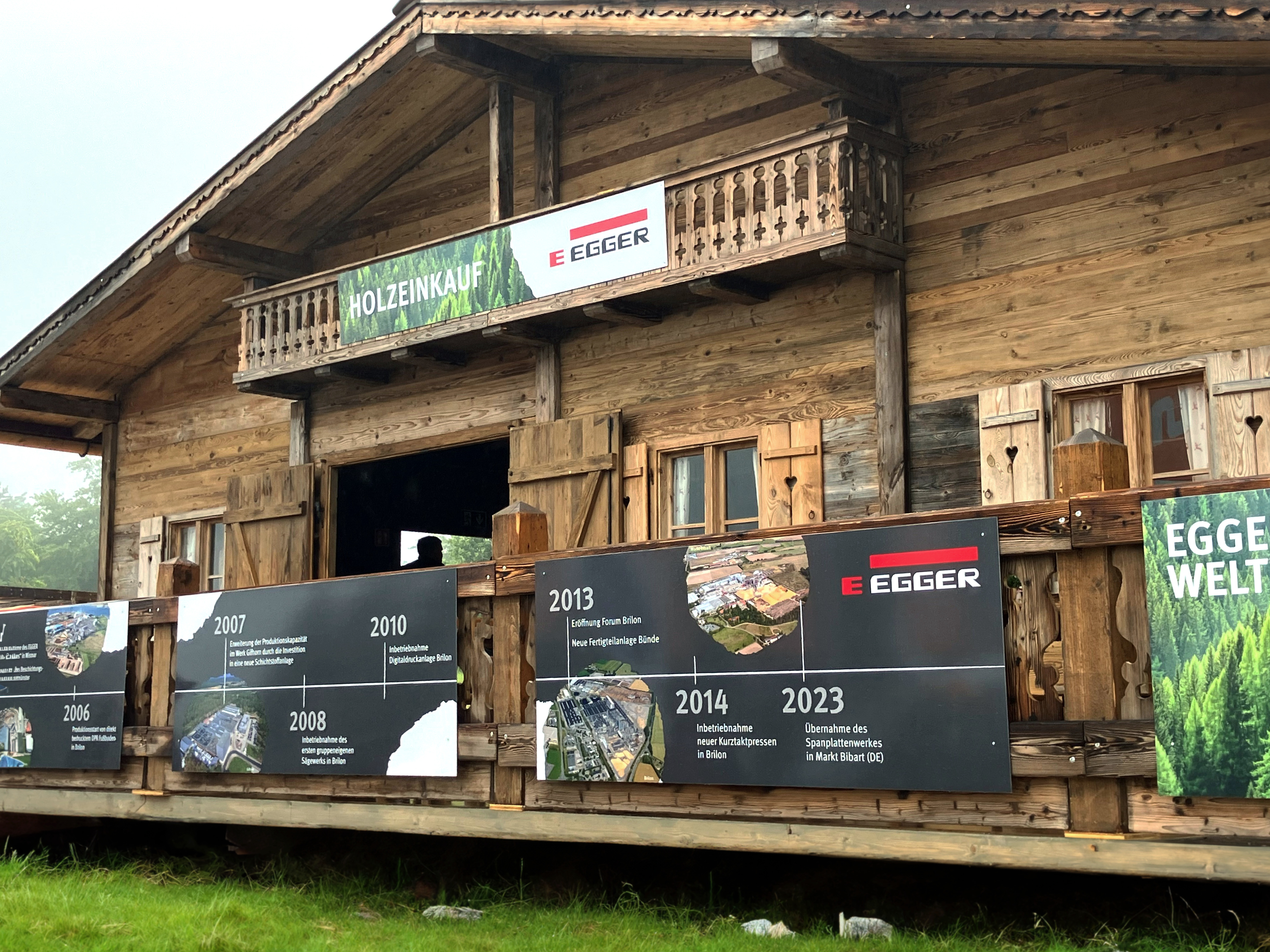 Stand EGGER au Congrès du KWF