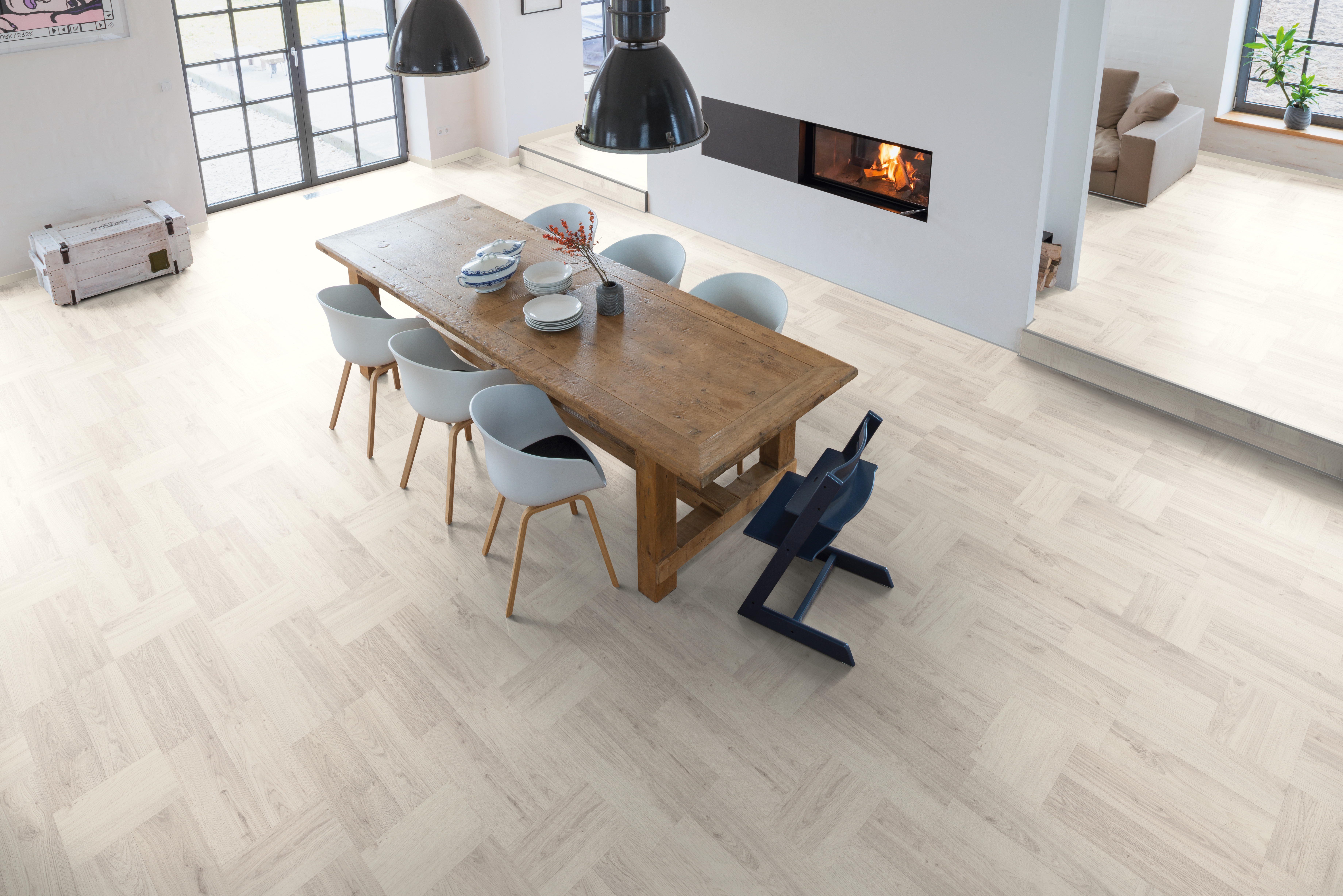 Have the flooring installed by a professional - easy and convenient