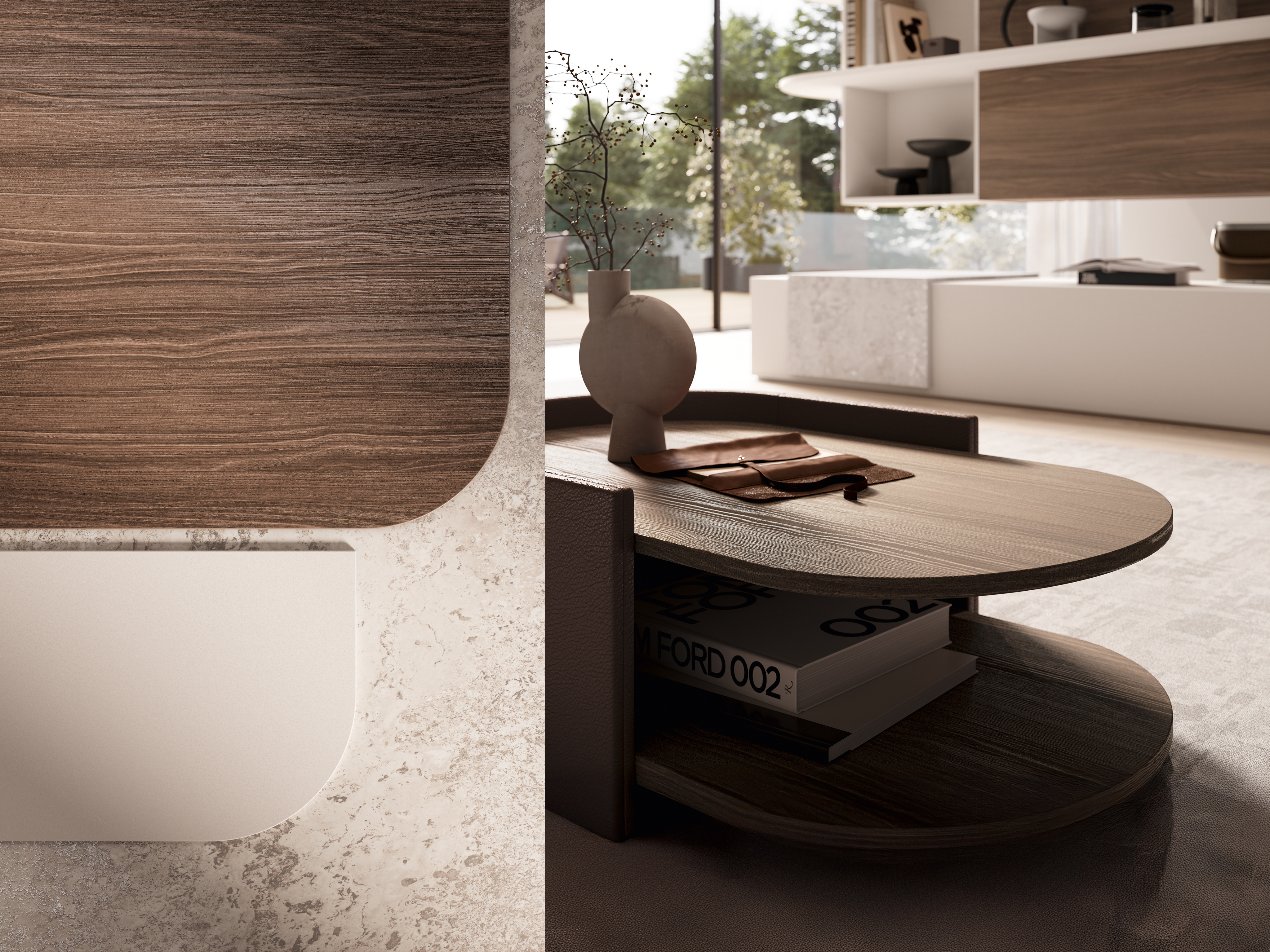 Spazio all'armonia visiva. Guardi il video ora