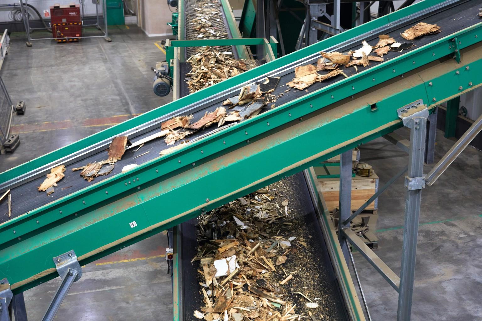 At Timberpak, the material is prepared
