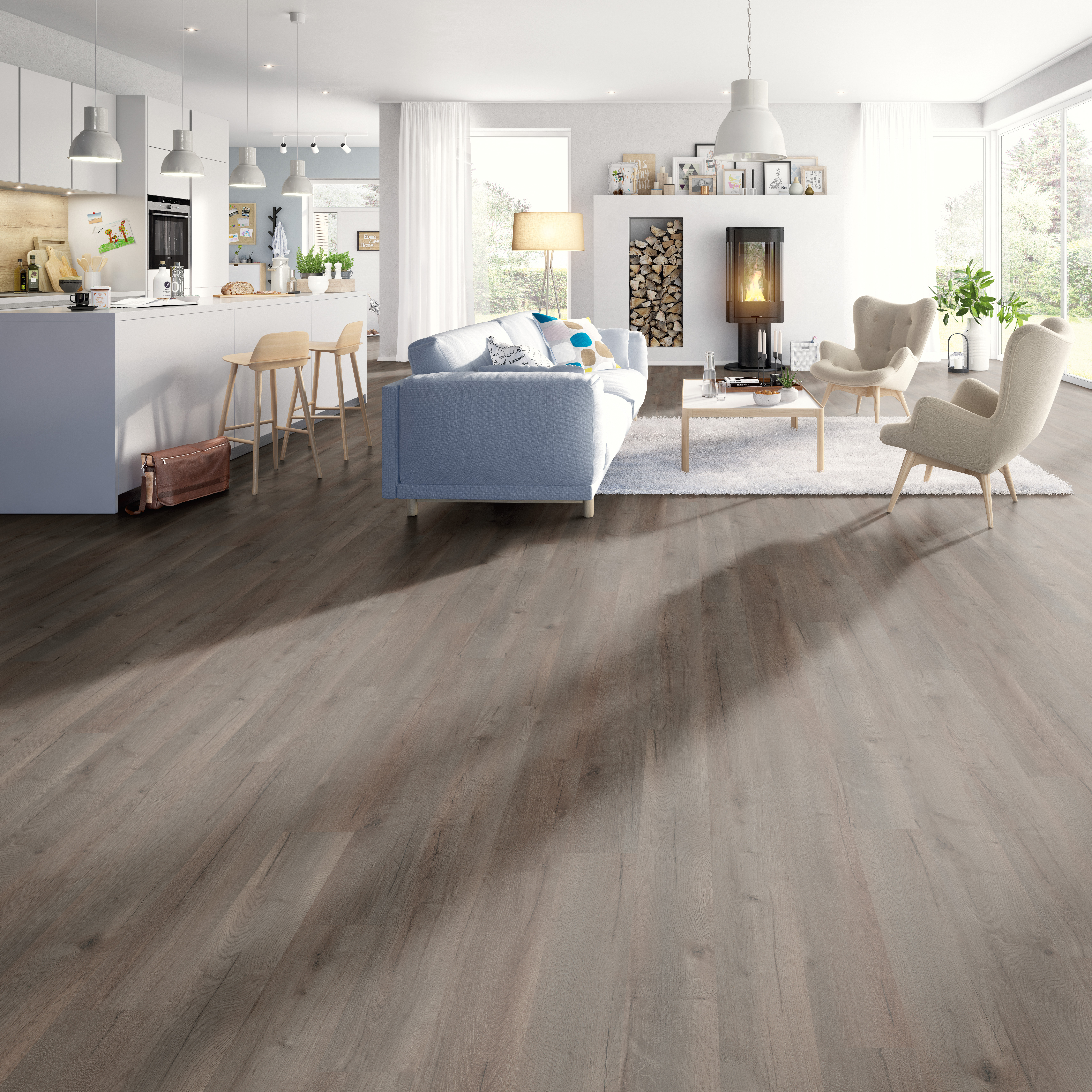 Los Suelos Design GreenTec de EGGER son de primera calidad, robustos y modernos