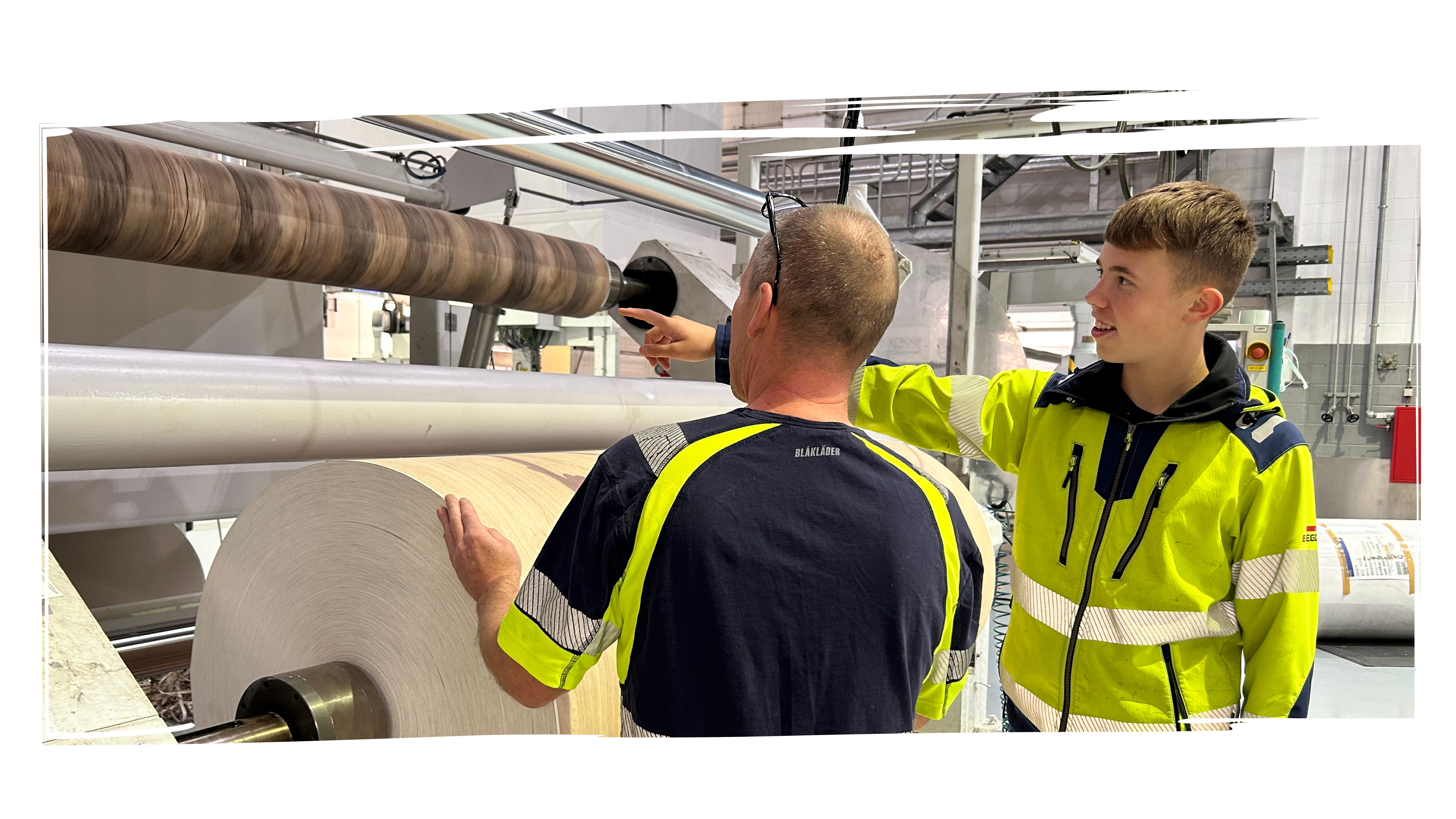 Production Apprentice in the apprenticeship