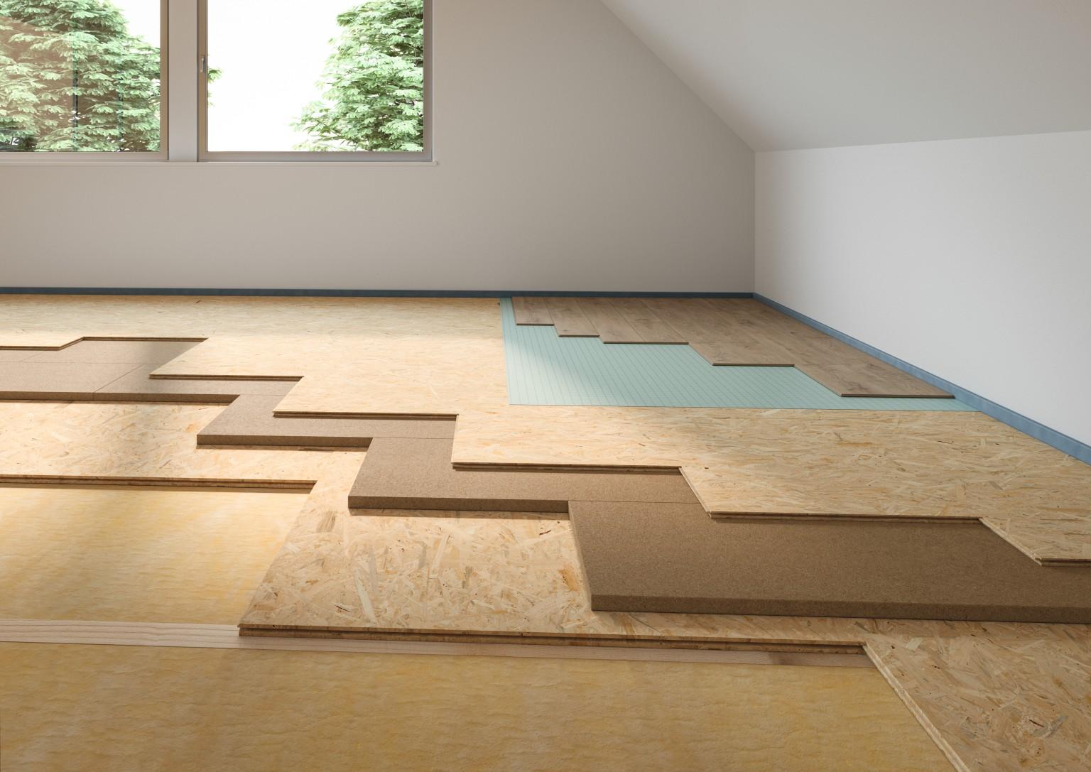 Trockenestriche mit OSB Platten