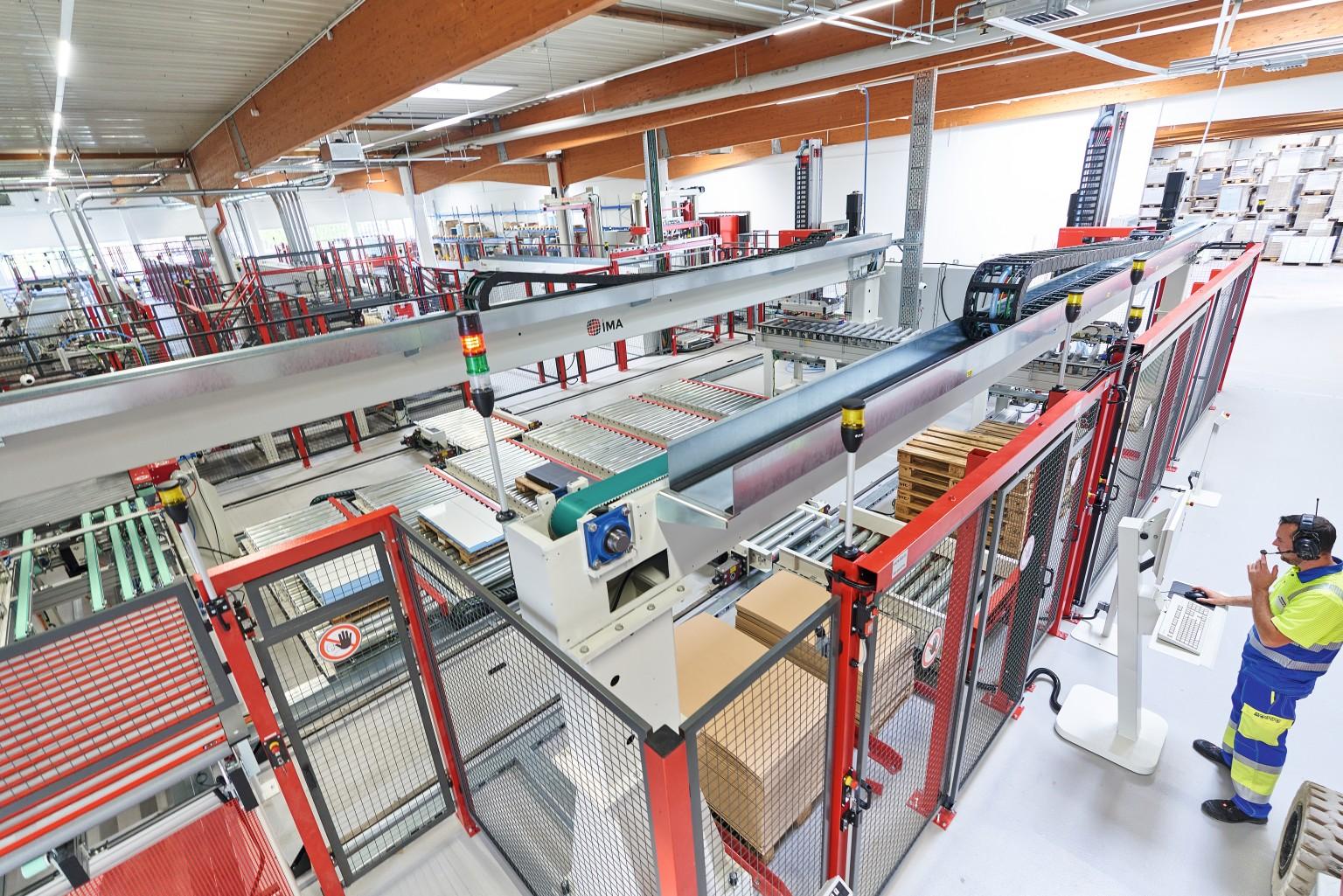 Étape de production de panneaux 