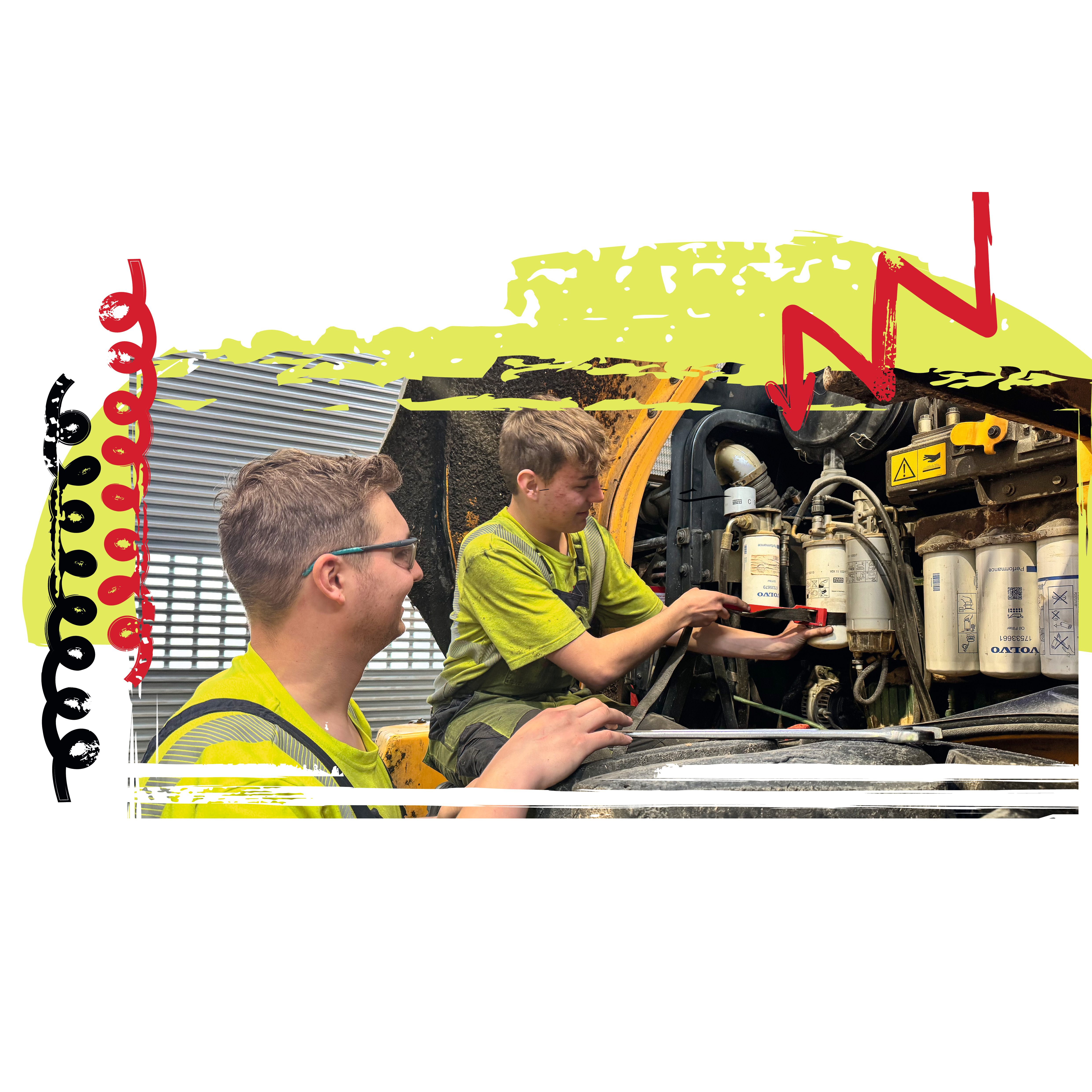 Baumaschinen Reparatur
