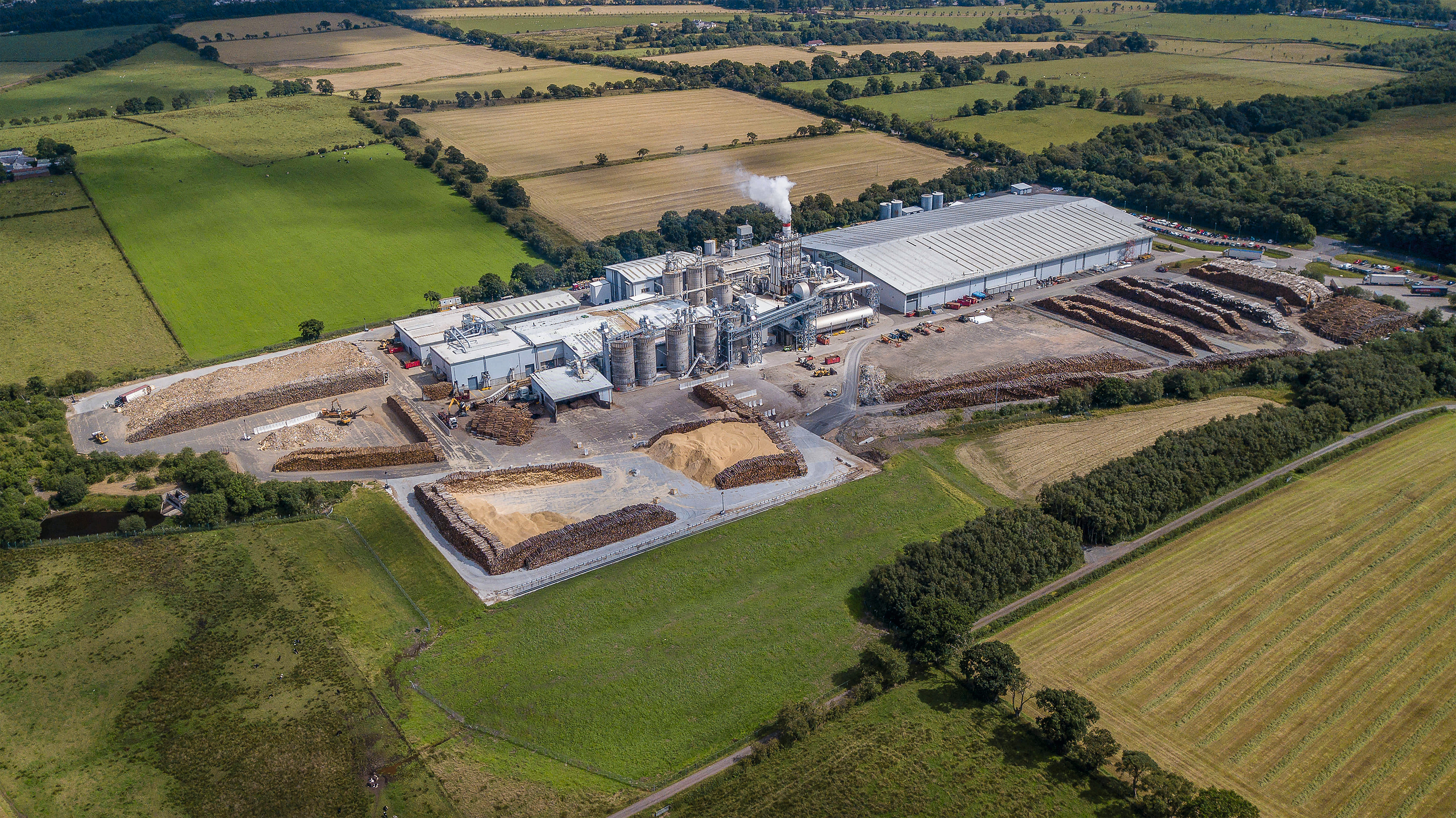 Aerial image of building in Barony