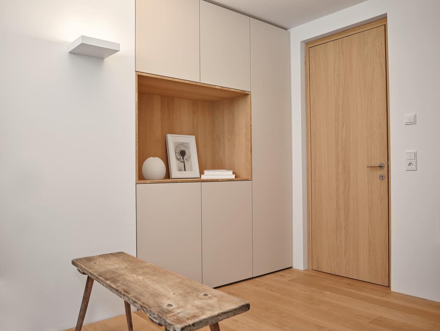 Armadio a incasso con PerfectSense Matt U702 Cashmere.