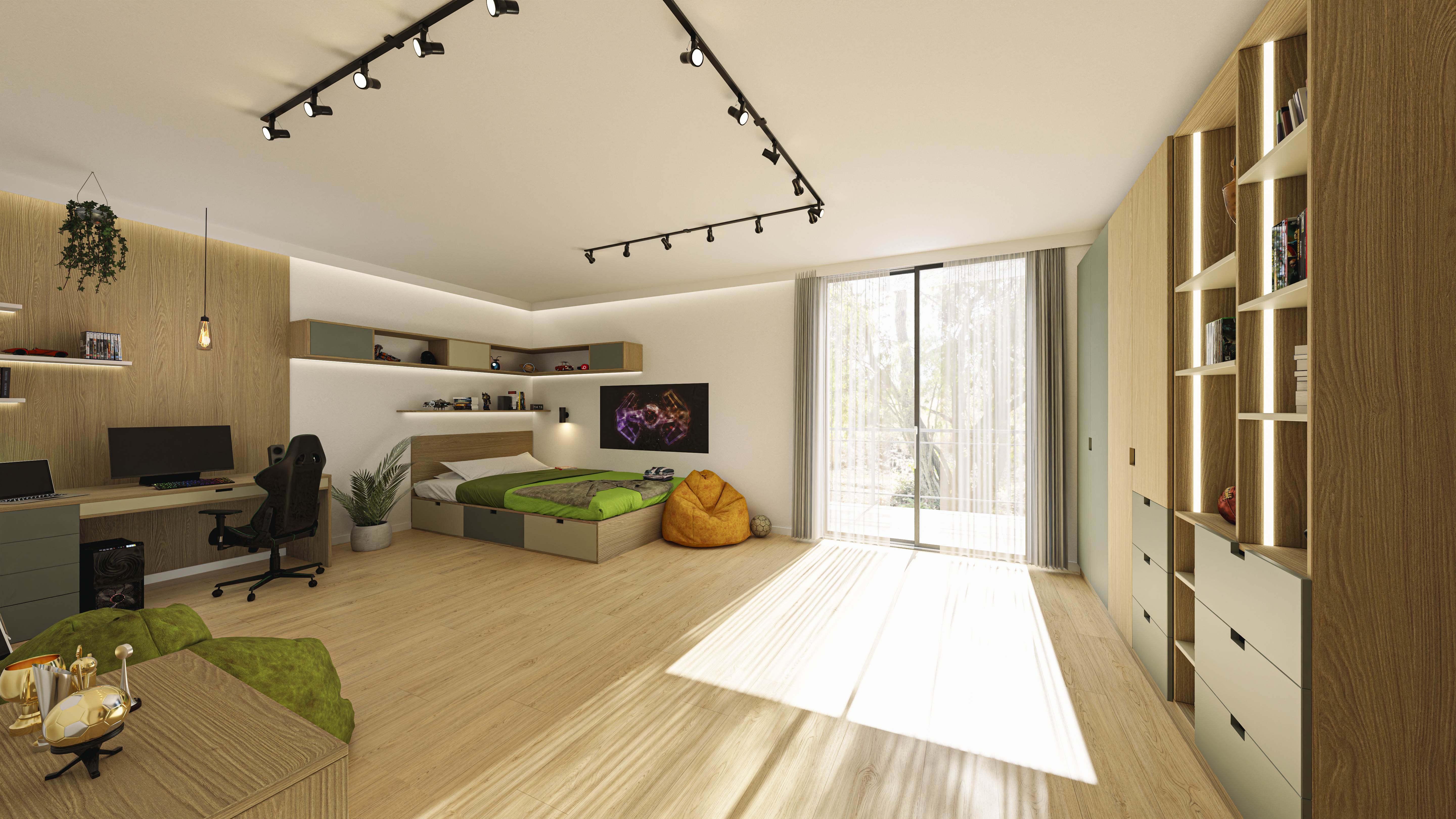 Colour Harmony Bedroom