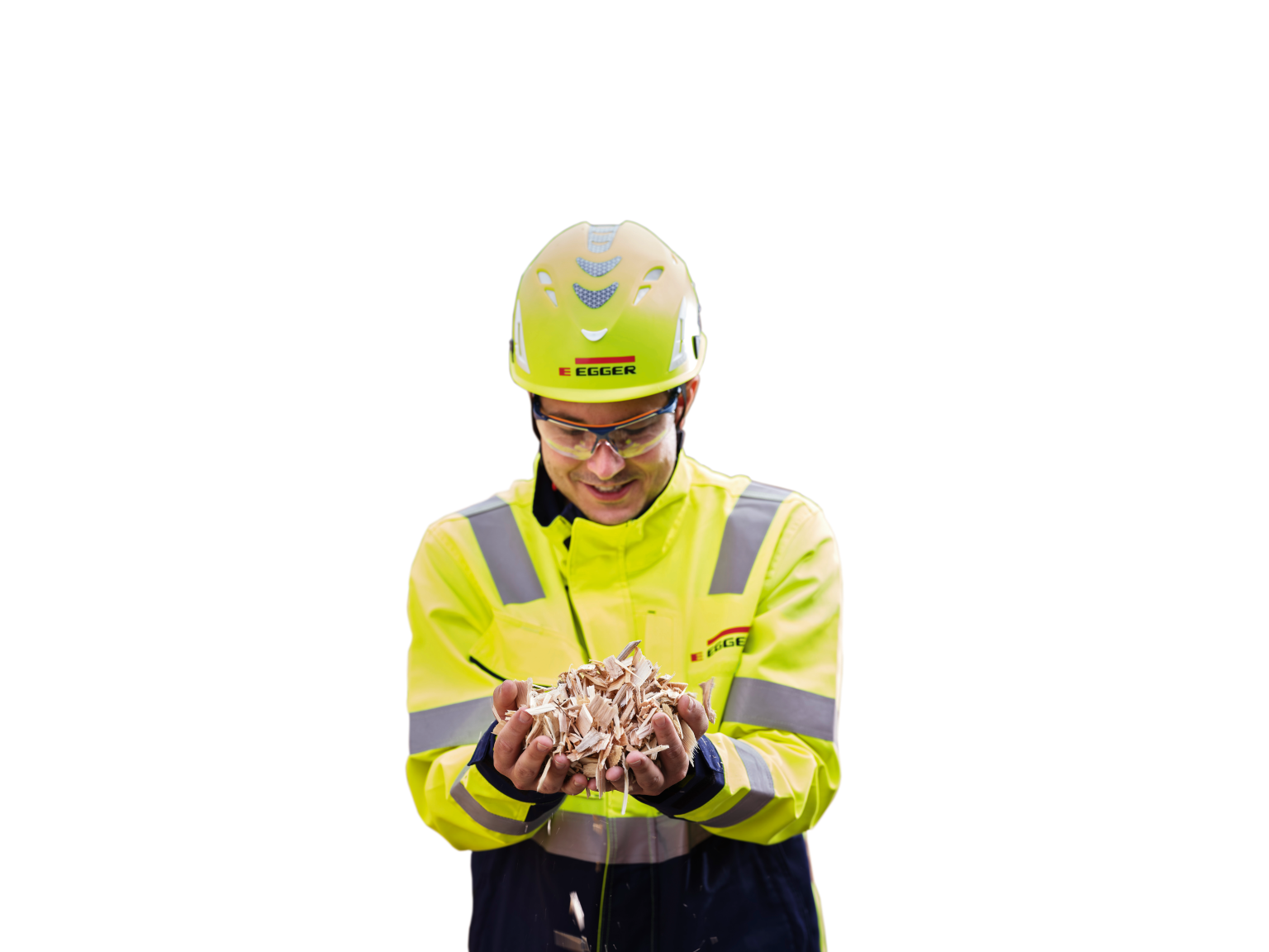 Employee with hackchips