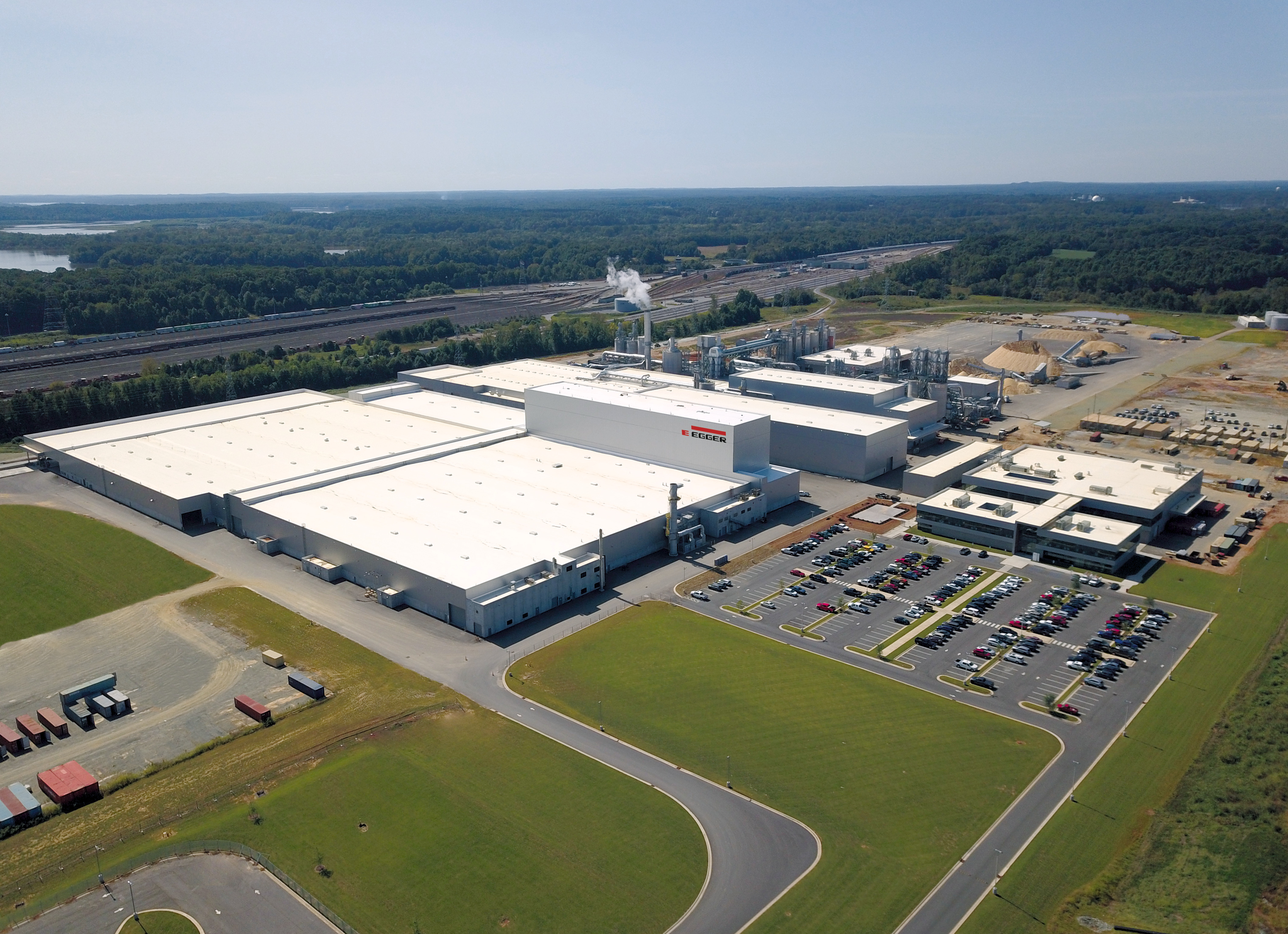 Aerial image of building in Lexington