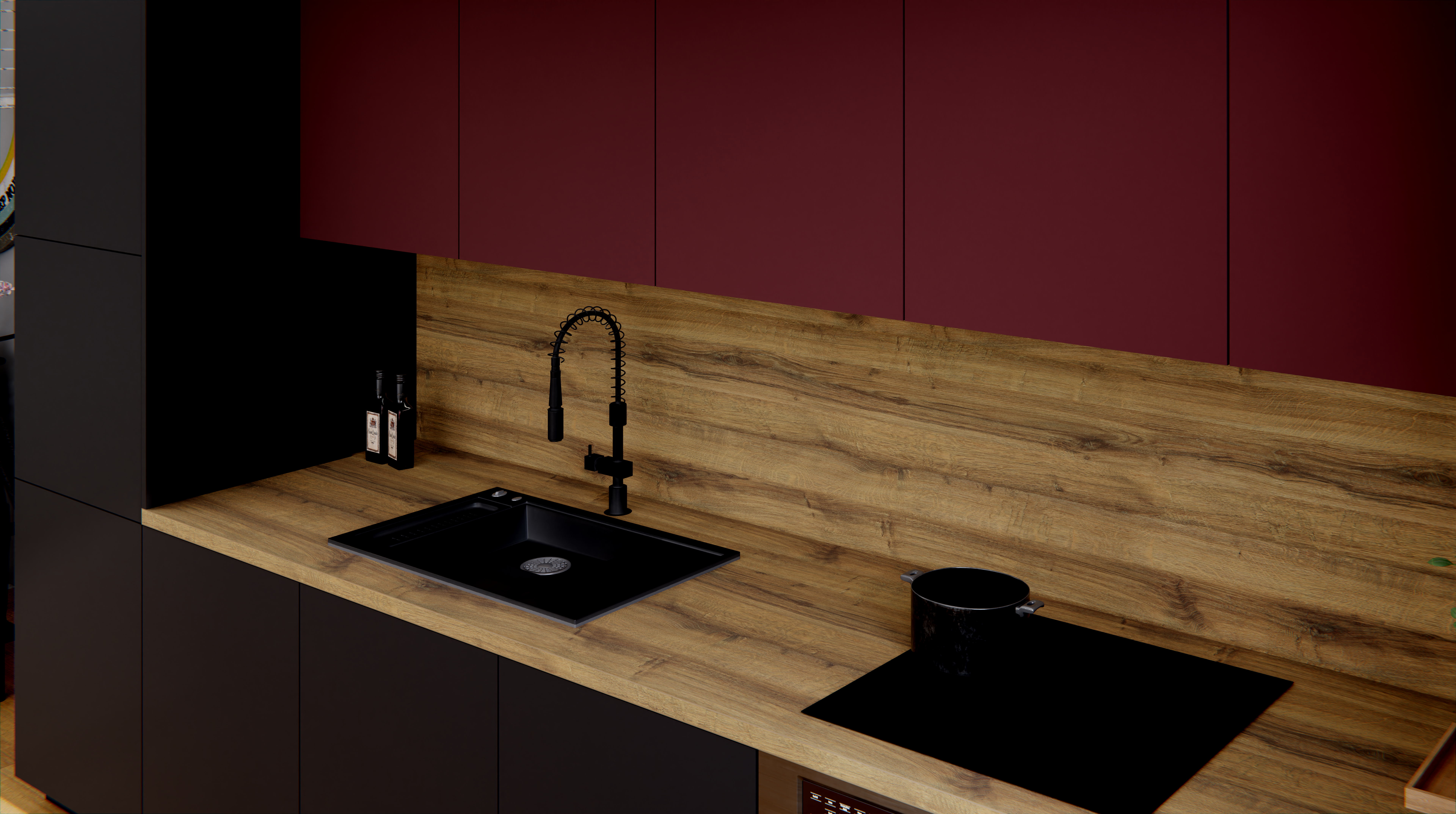 H1344 ST32 Cognac Brown Sherman Oak