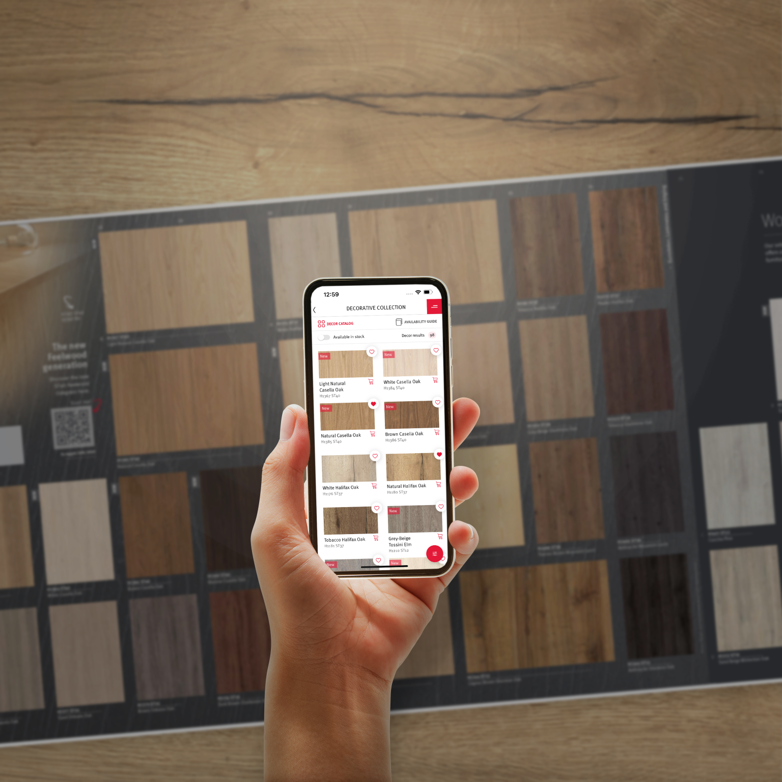 EGGER Decorative Collection app