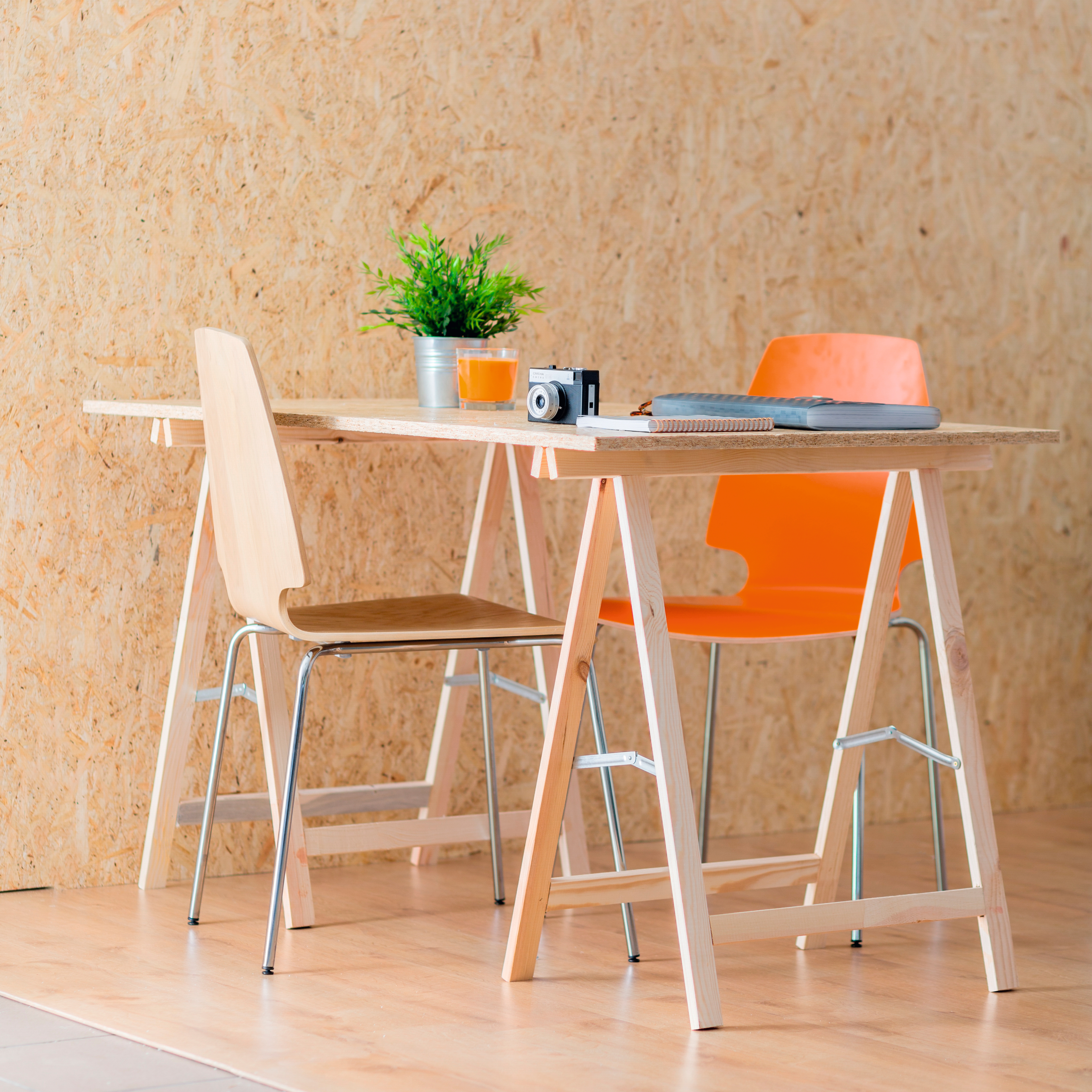 OSB as a decorative element 