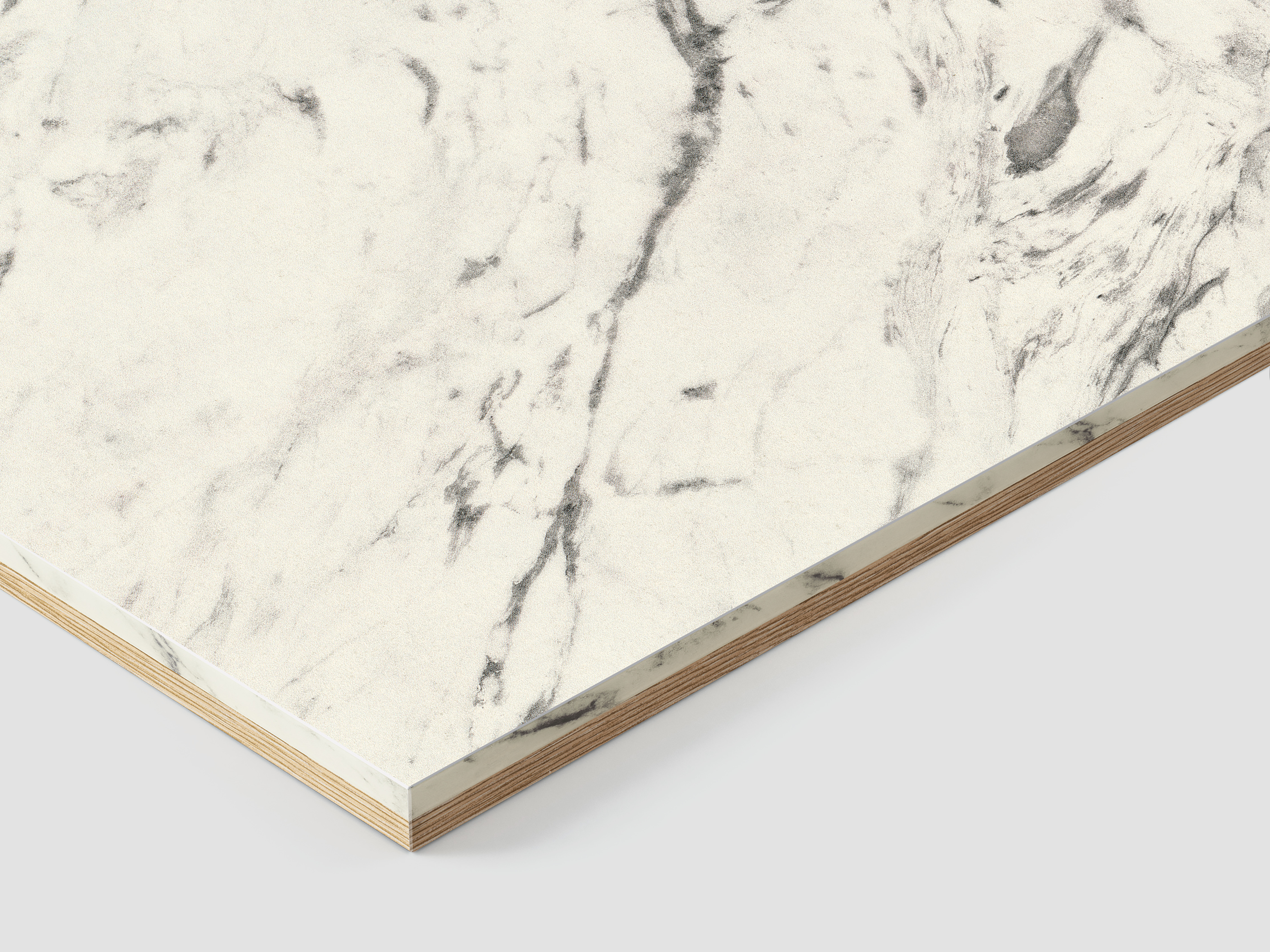 H8905 C1 Duo White Carrara Marble-Light Oak