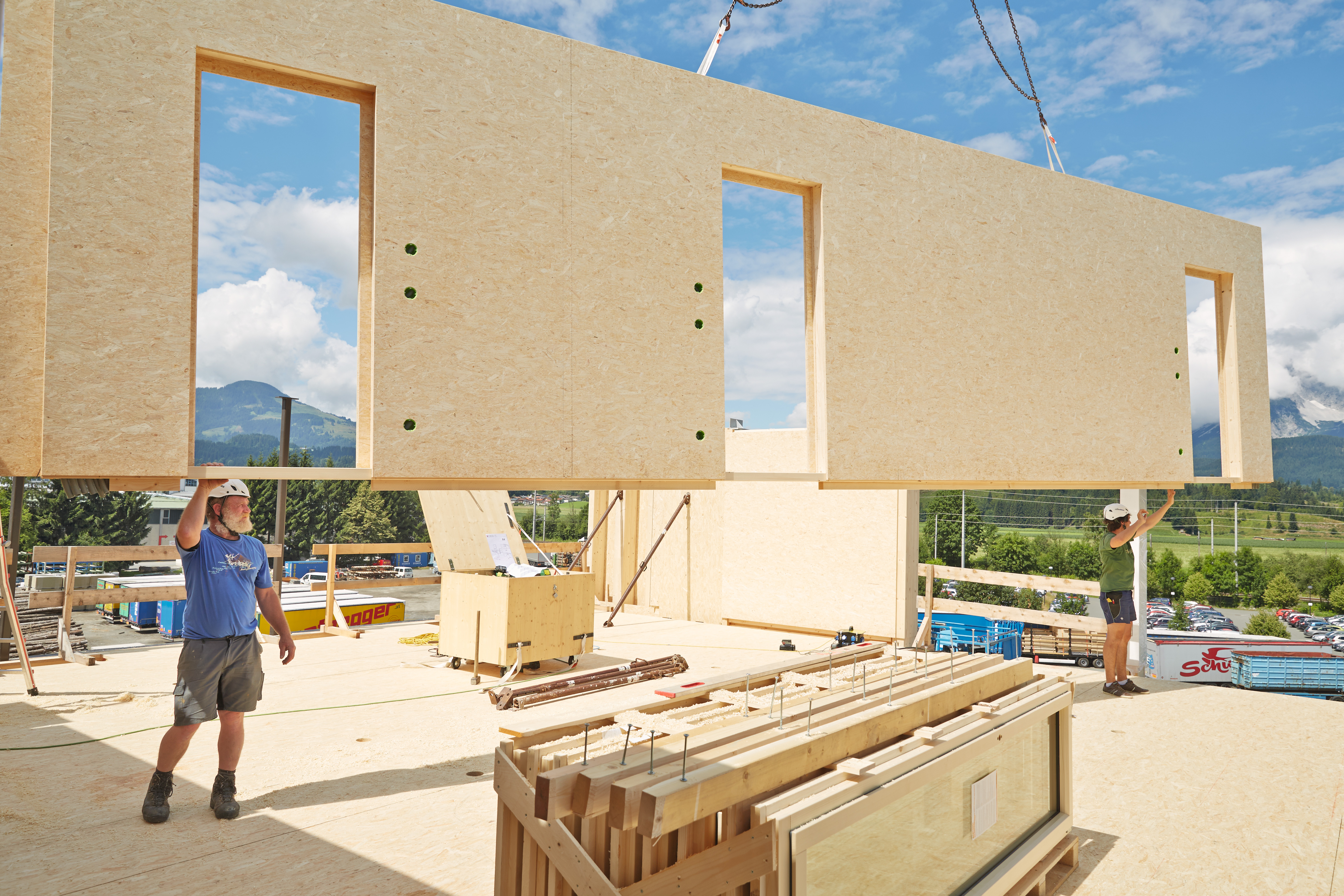 Applications de nos produits de construction 