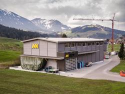 Innerhalb eines Jahres entstand die neue Produktionshalle der Holzbau Albert Manser AG.