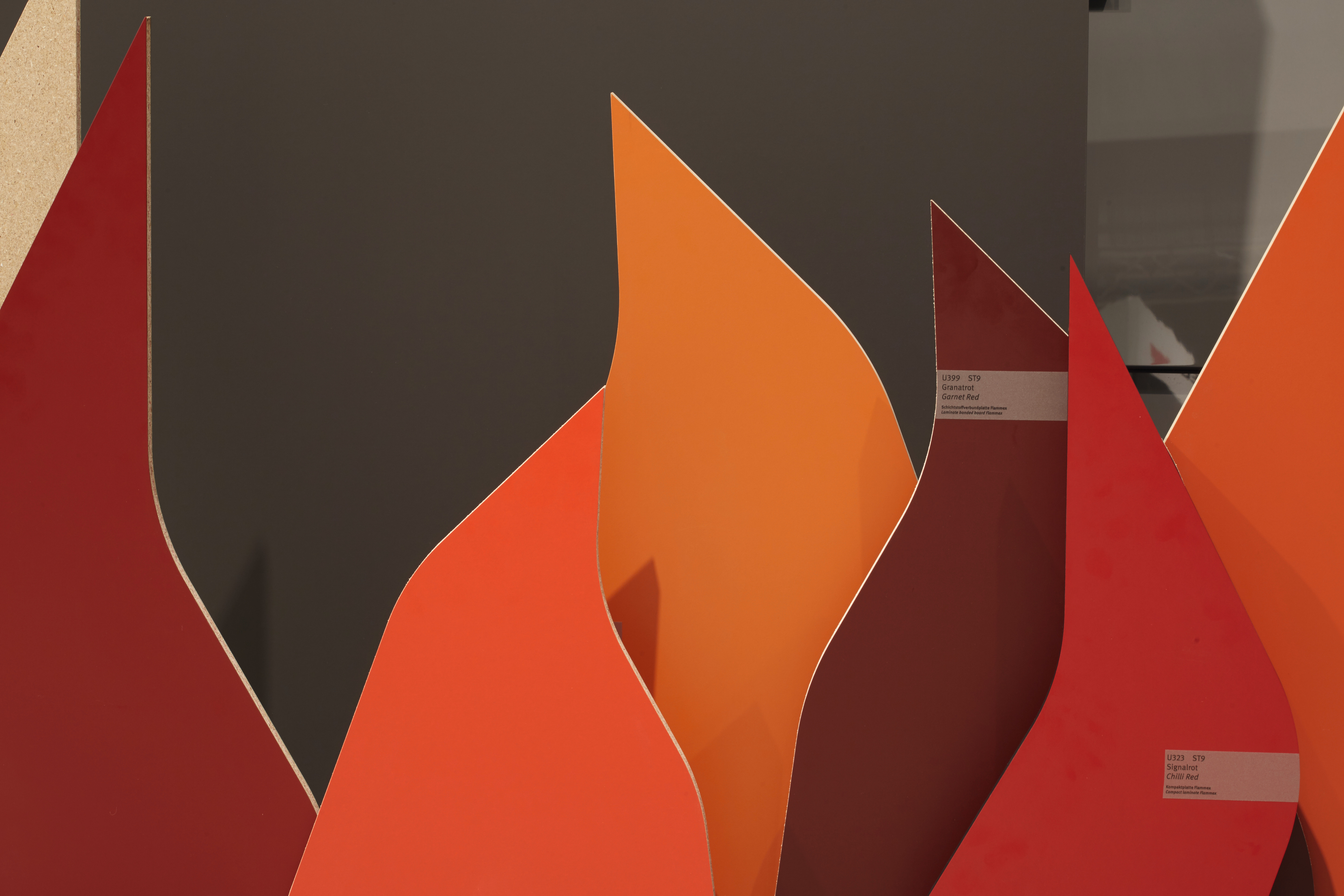 Fire performance EGGER Eurodekor Flammex