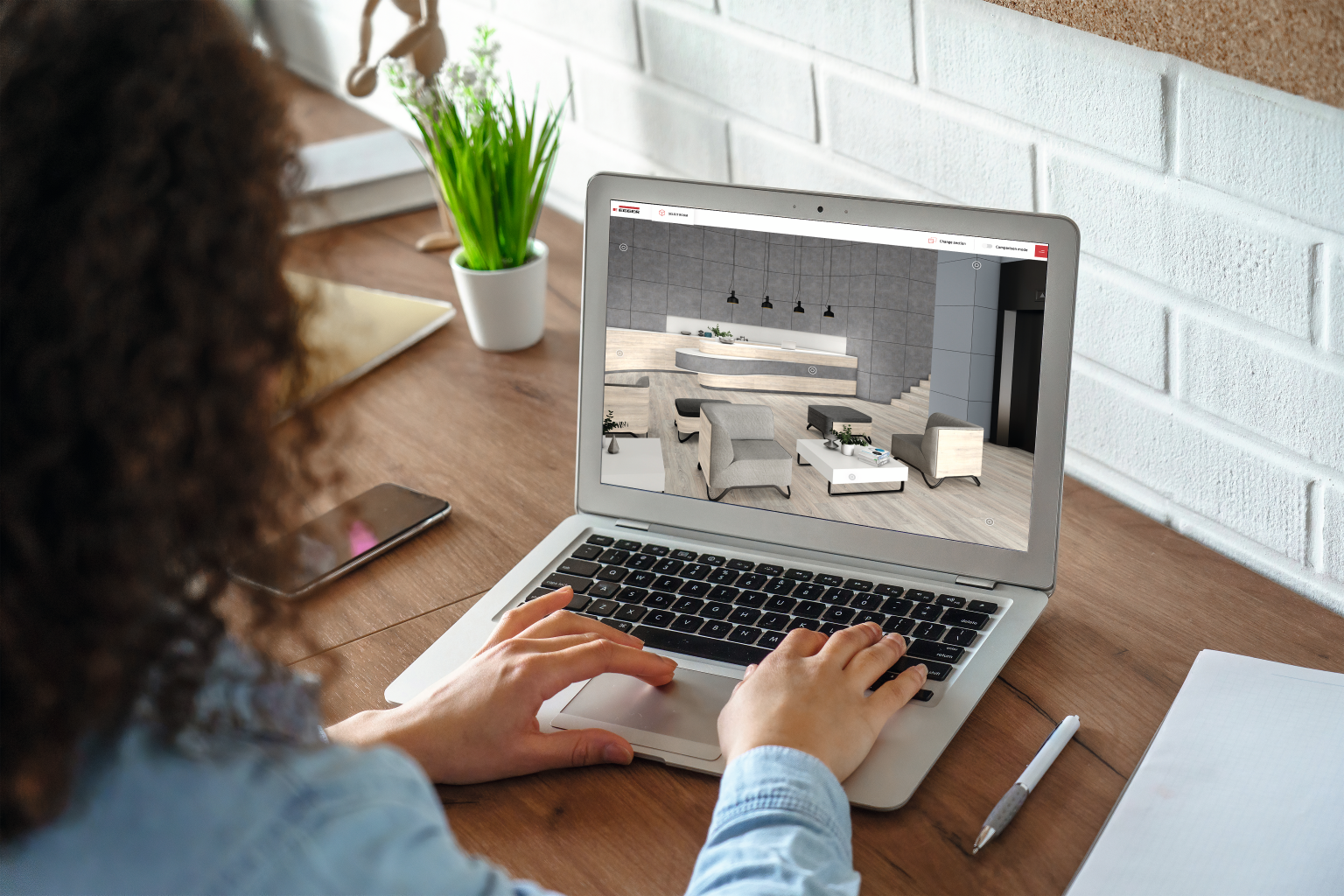 Virtual Design Studio en uso