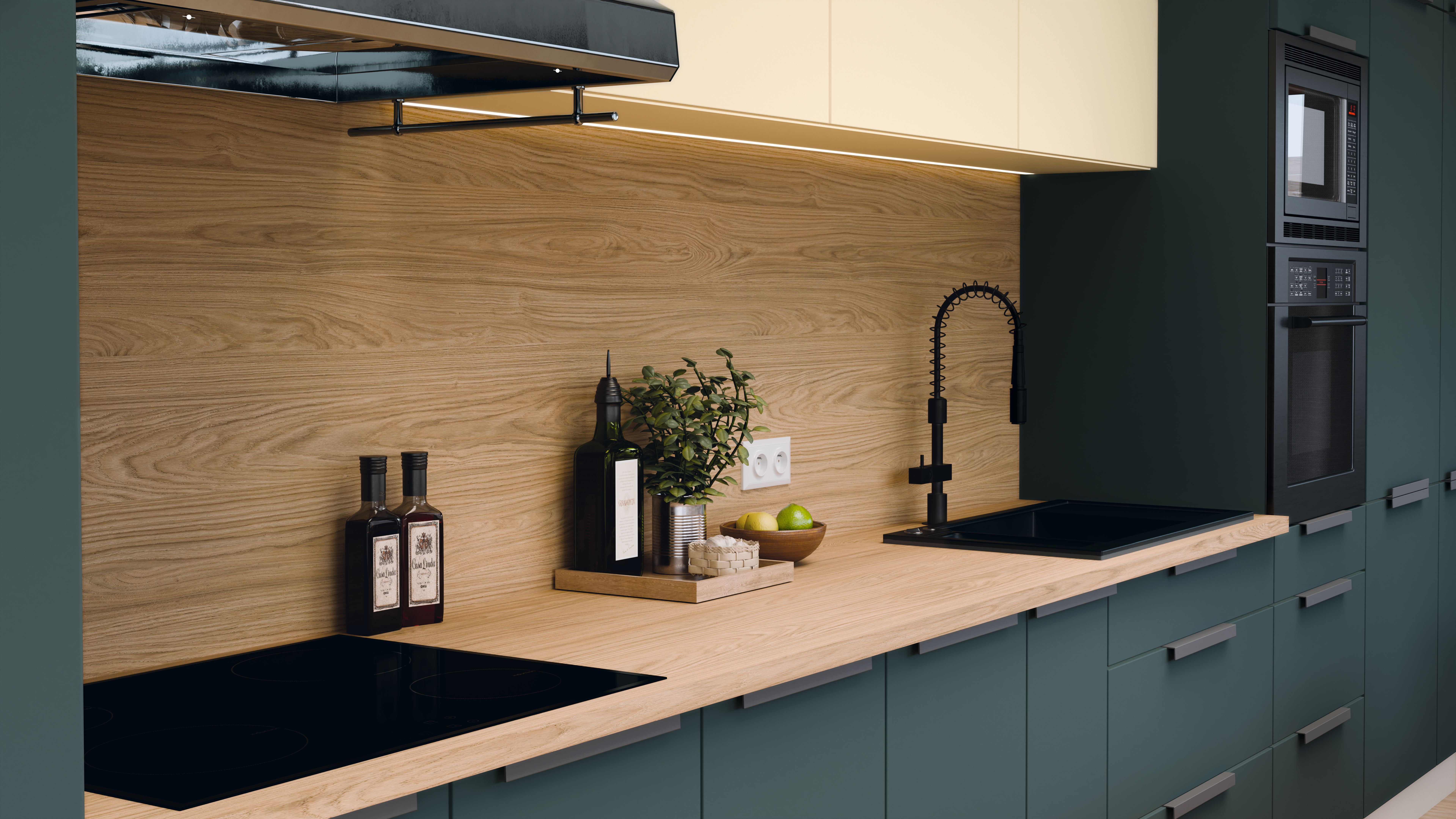 Pracovní desky Feelwood® s rovnou hranou