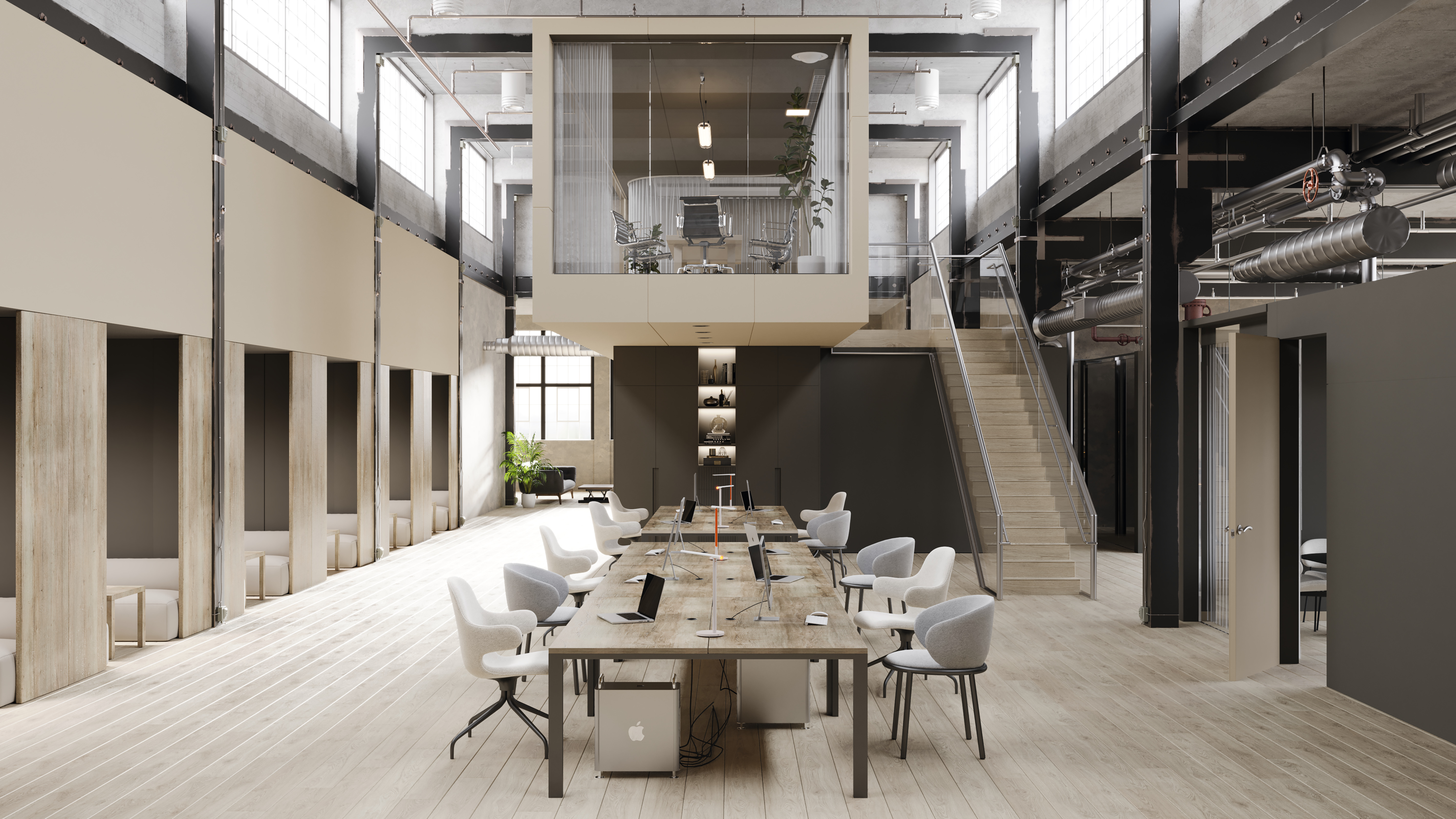 AR Visual - Open Plan Offie AR Visual - Open Plan Offie
