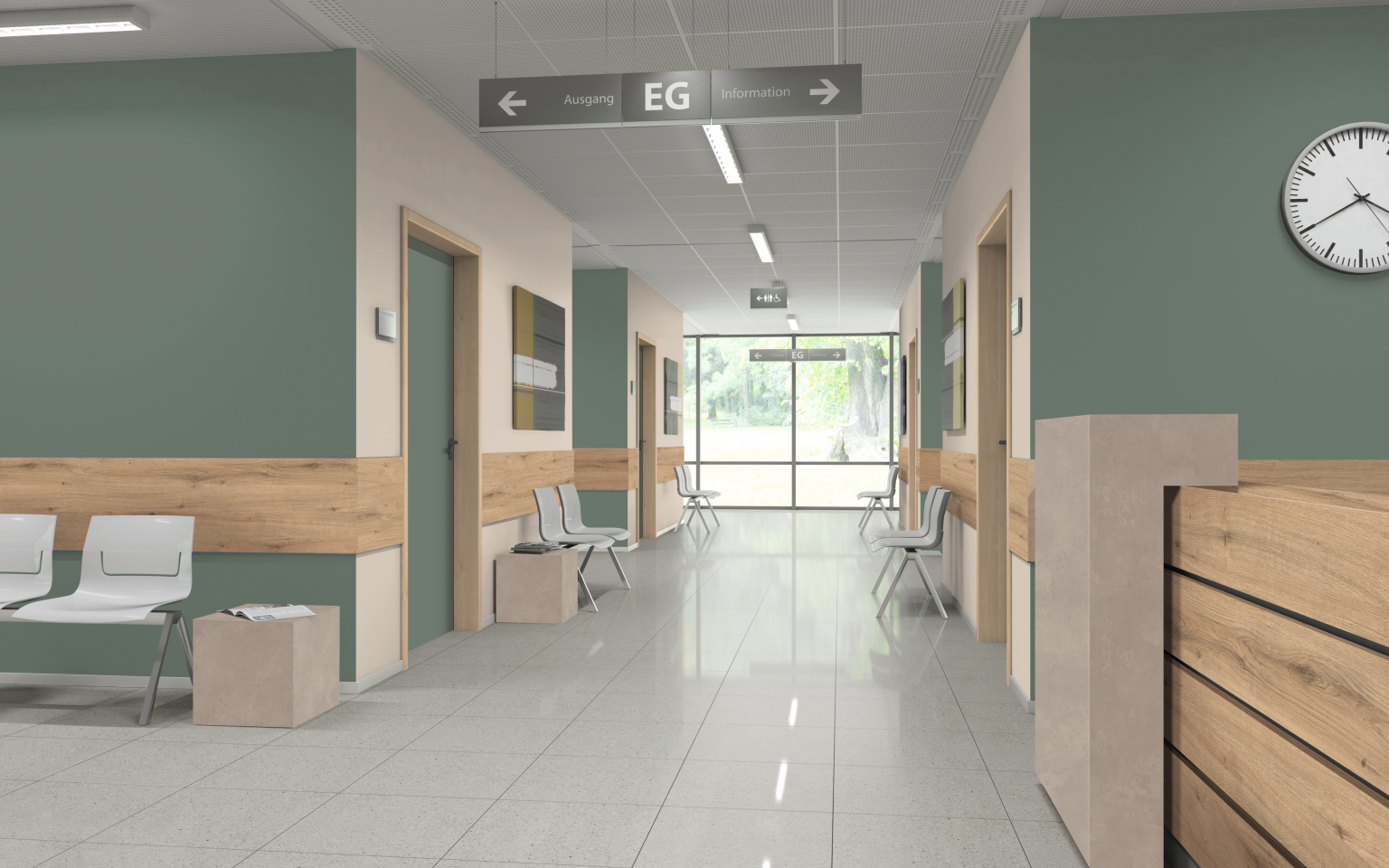Krankenhaus H3359 ST32, U604 ST9, F662 ST76;