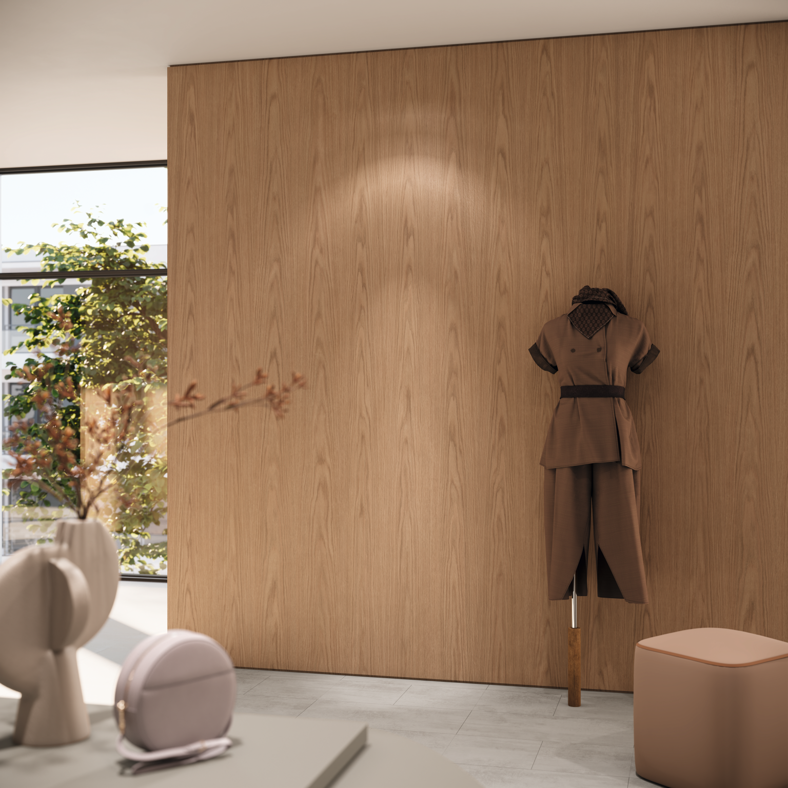 H1316 ST17 Rovere Bookmatch: decoro senza ripetizioni
