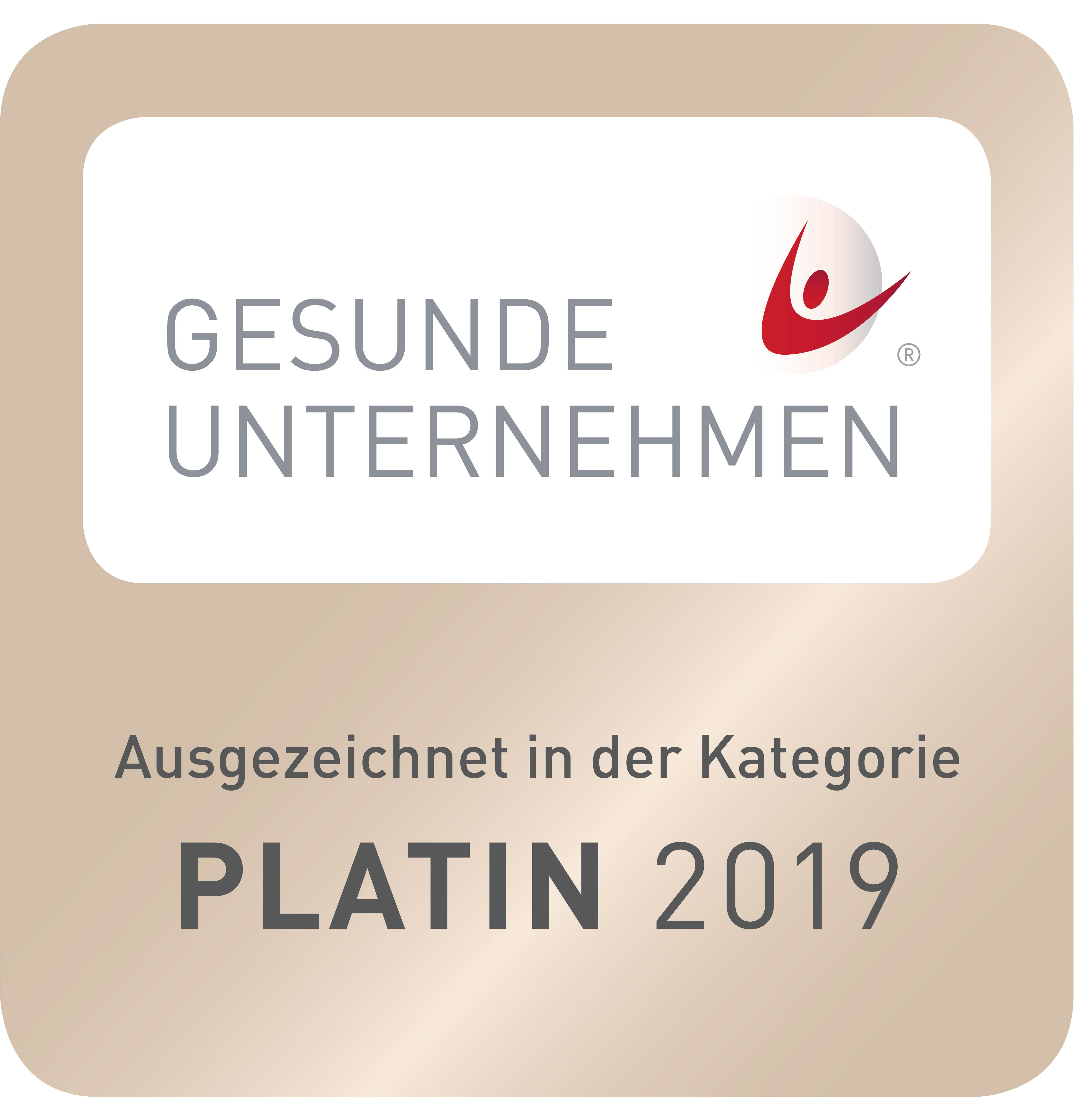 Gesunde Unternehmen 2019 Gesunde Unternehmen 2019