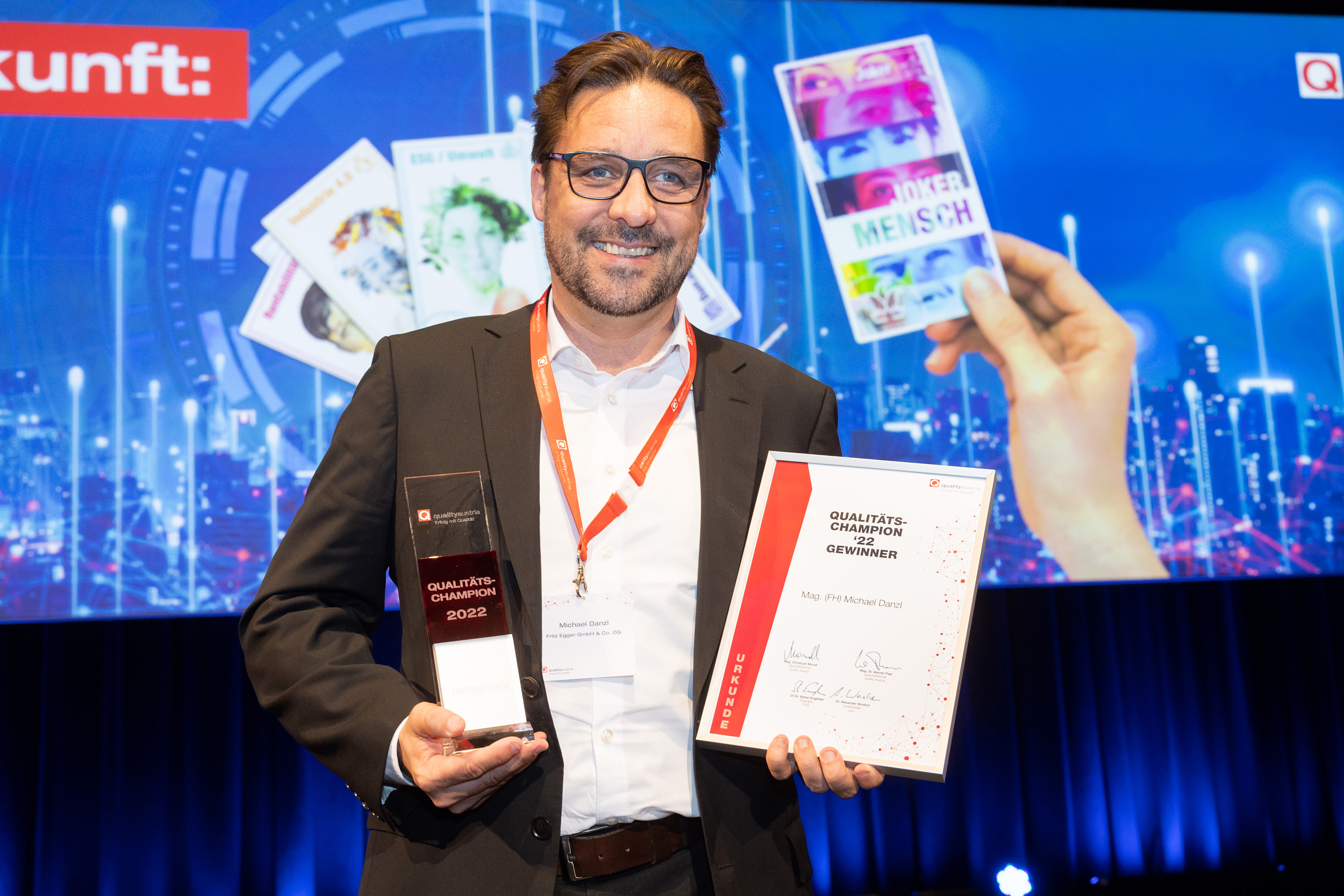 Qualitätschampion Michael Danzl | Foto © Anna Rauchenberger Qualitätschampion Michael Danzl | Foto © Anna Rauchenberger