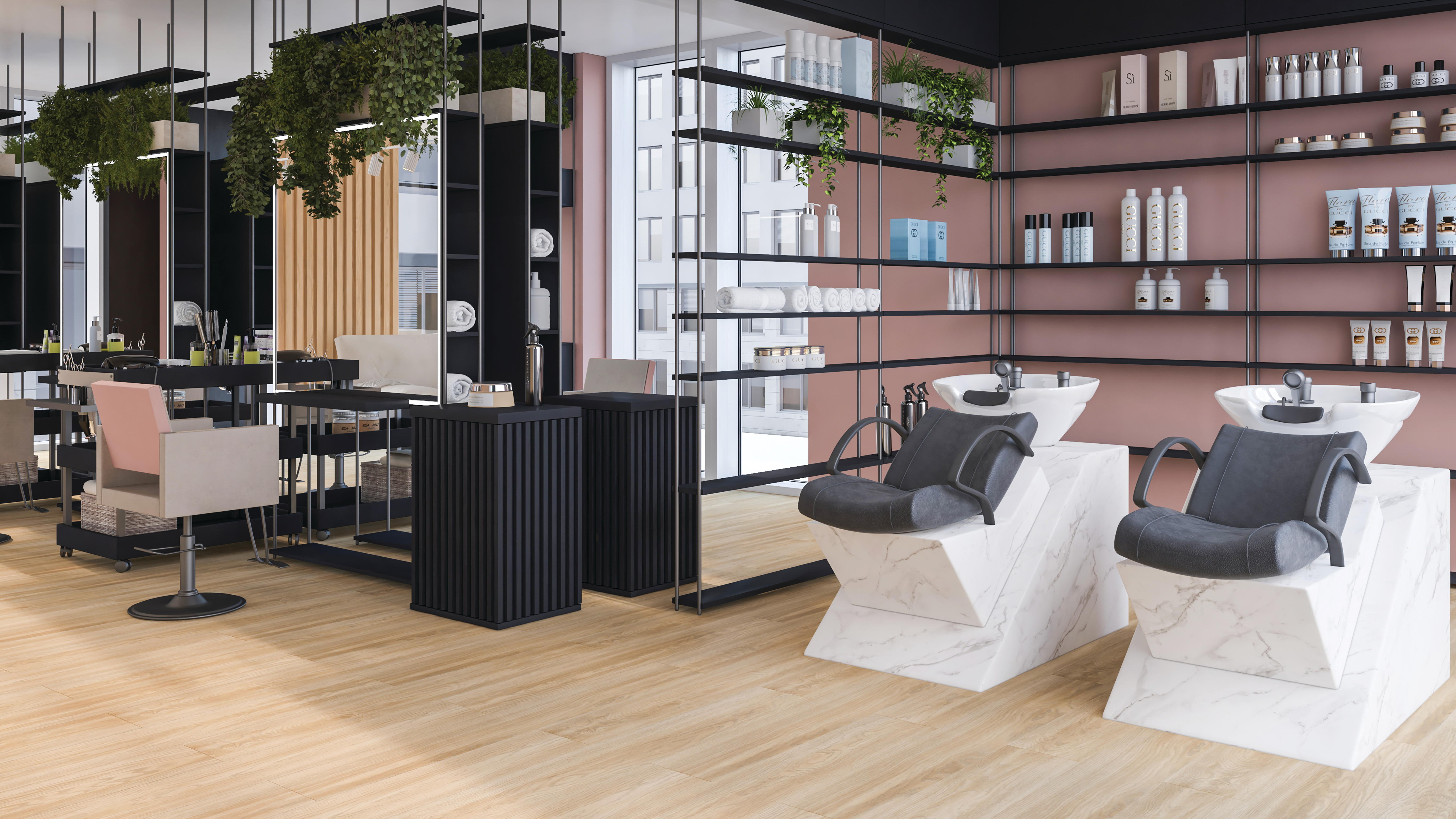Beauty salon