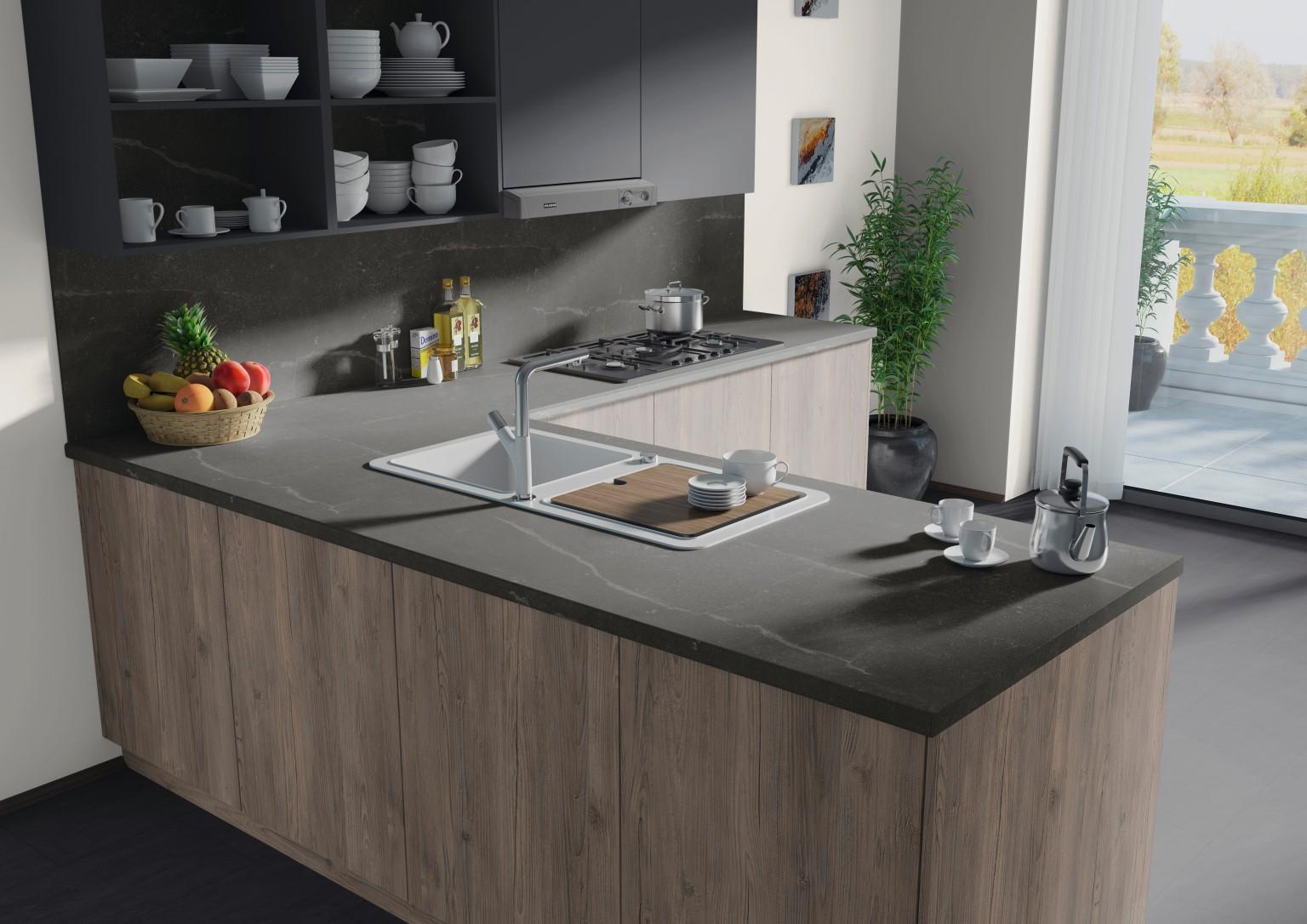 How to clean & restore laminate worktops