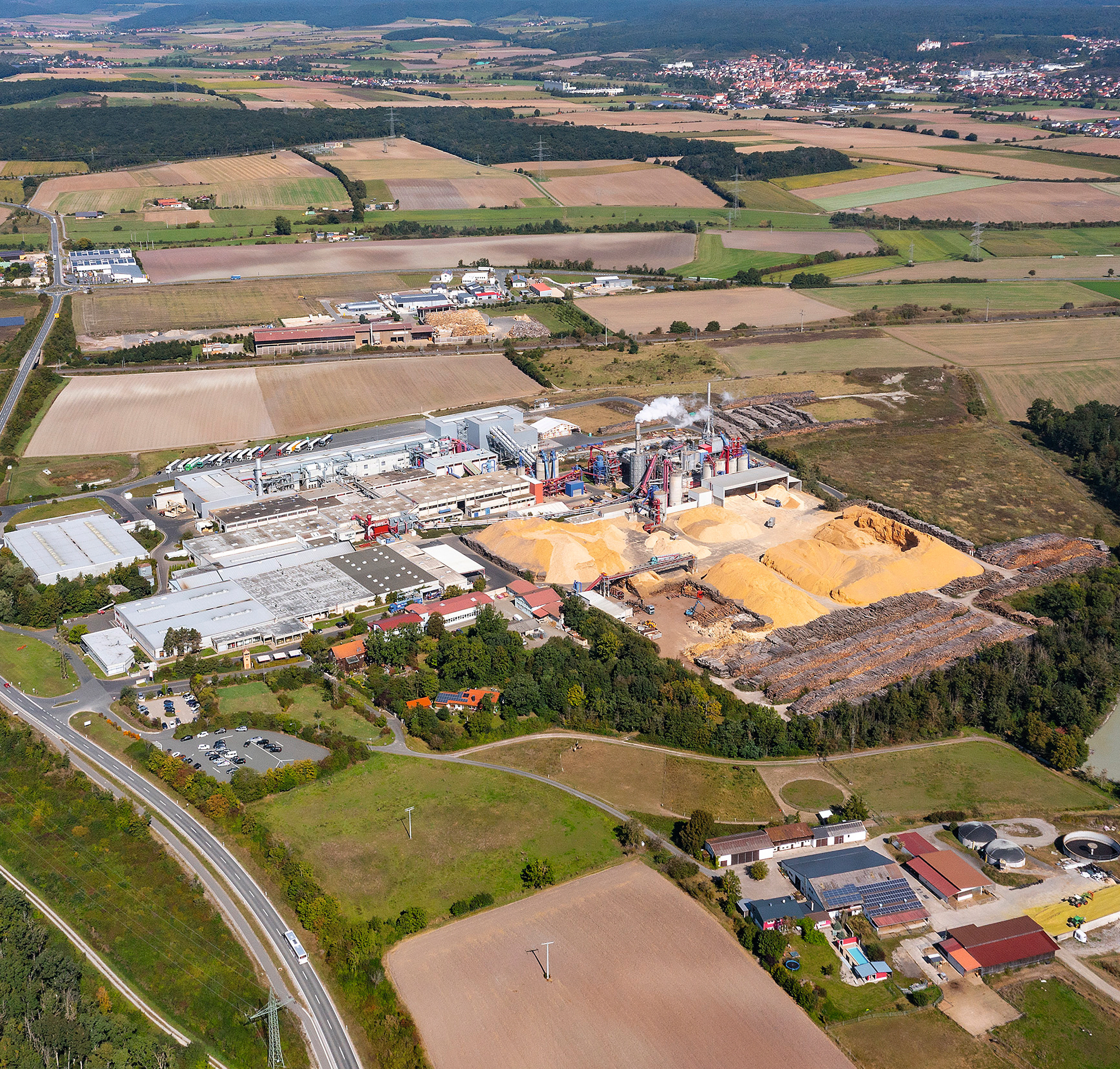 Con la fábrica de Markt Bibart, el Grupo EGGER cuenta ahora con 22 plantas de producción.