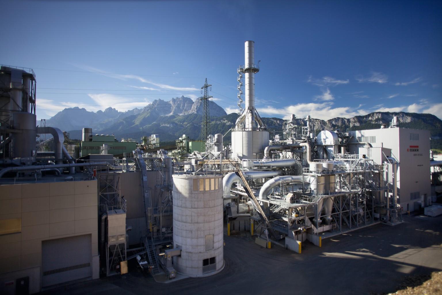 Power plant in St. Johann in Tirol (AT)