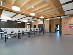 Der Neubau enstand auf einer Fläche von 2950 m2. © Foto Volster