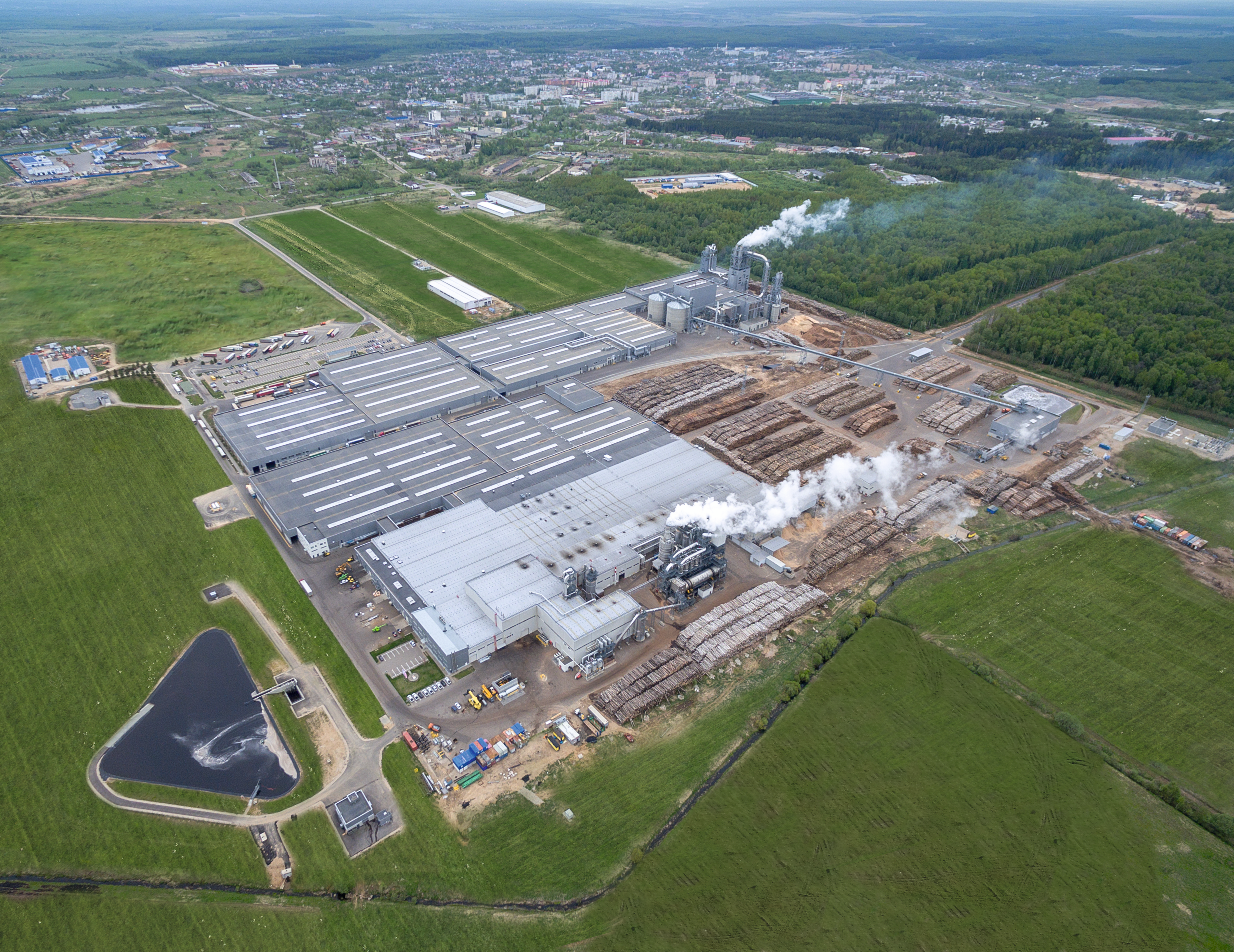 Aerial image of building in Gagarin
