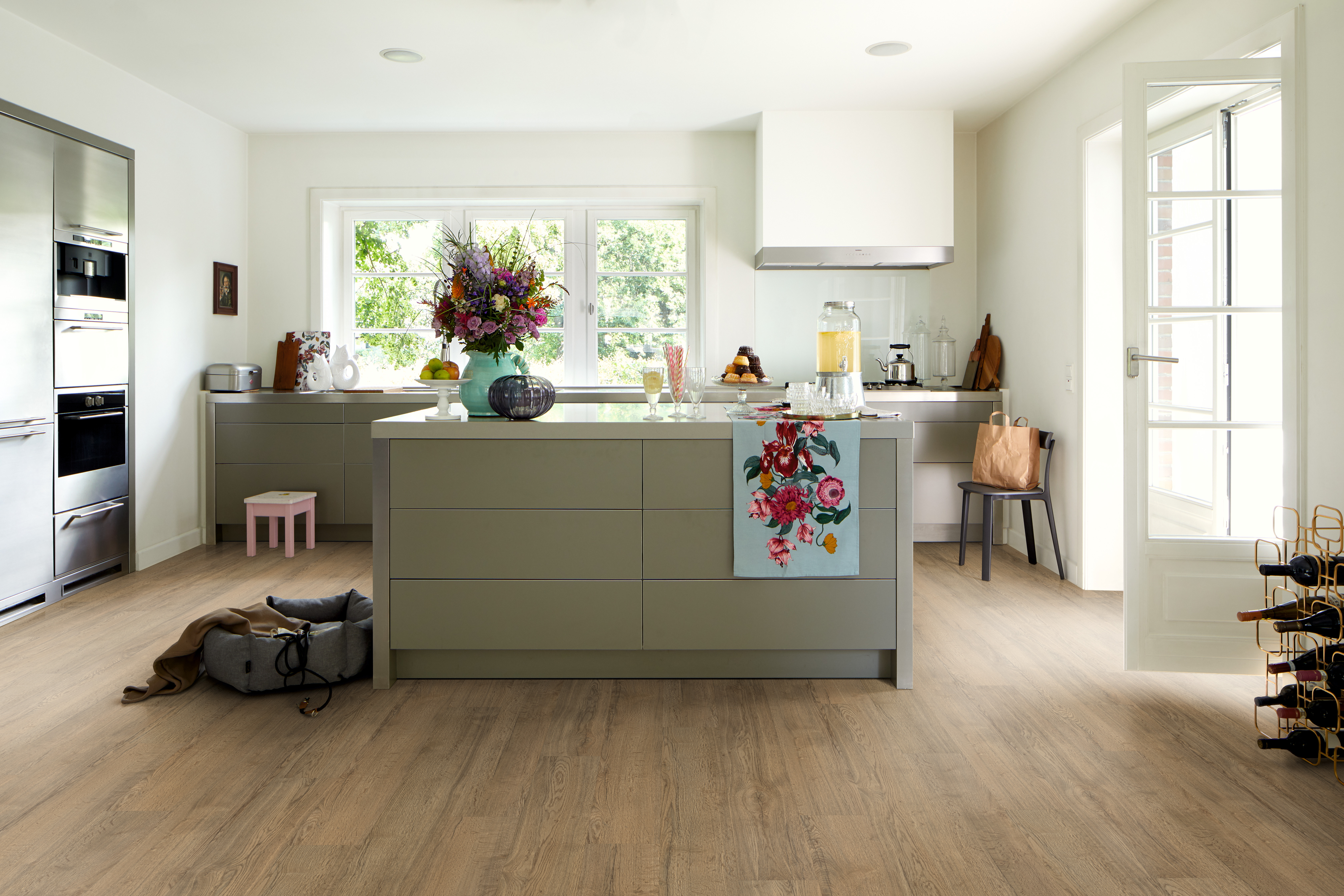 Opt for our natural design flooring without PVC