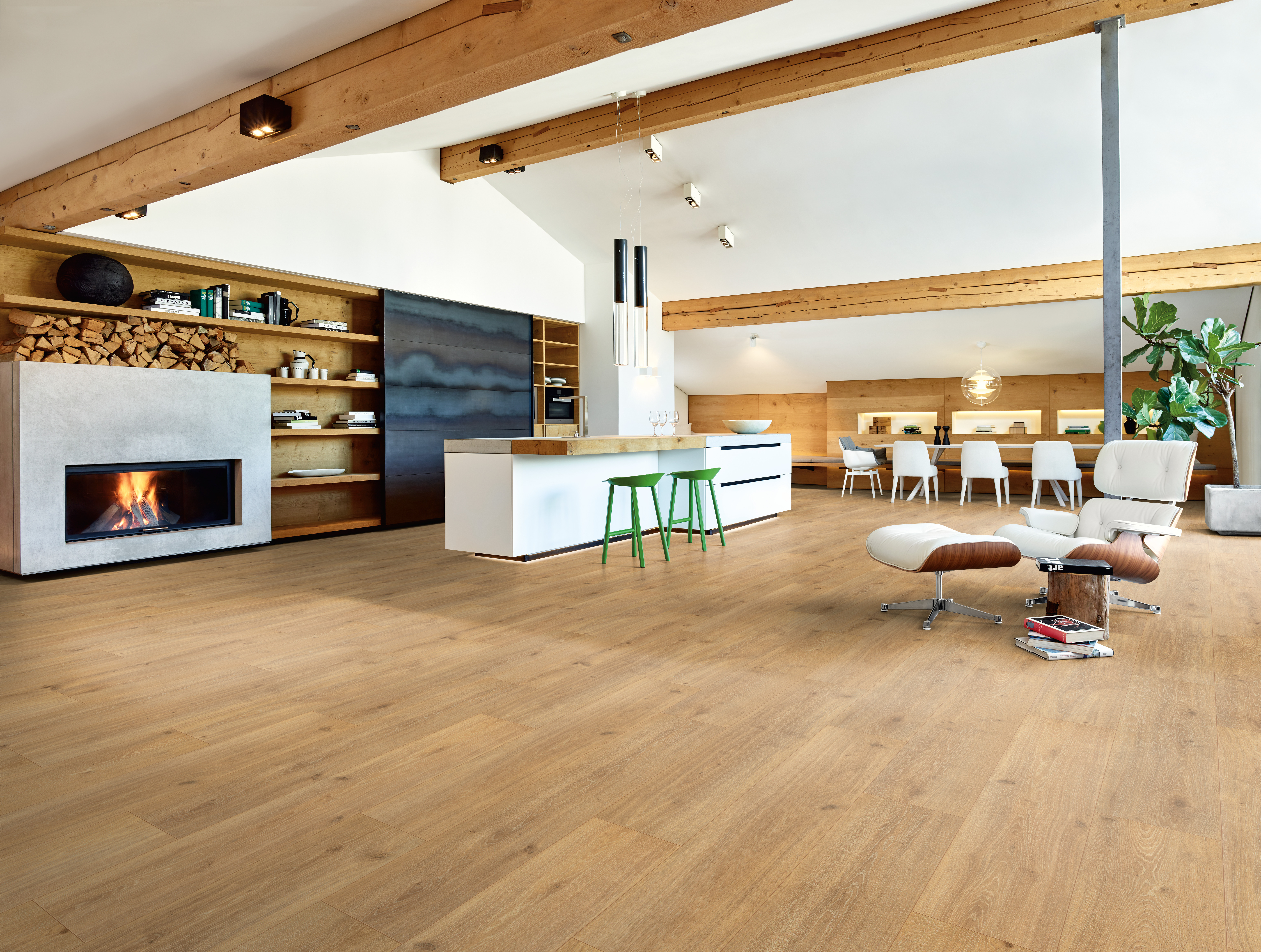 EGGER floor coverings suit all application areas