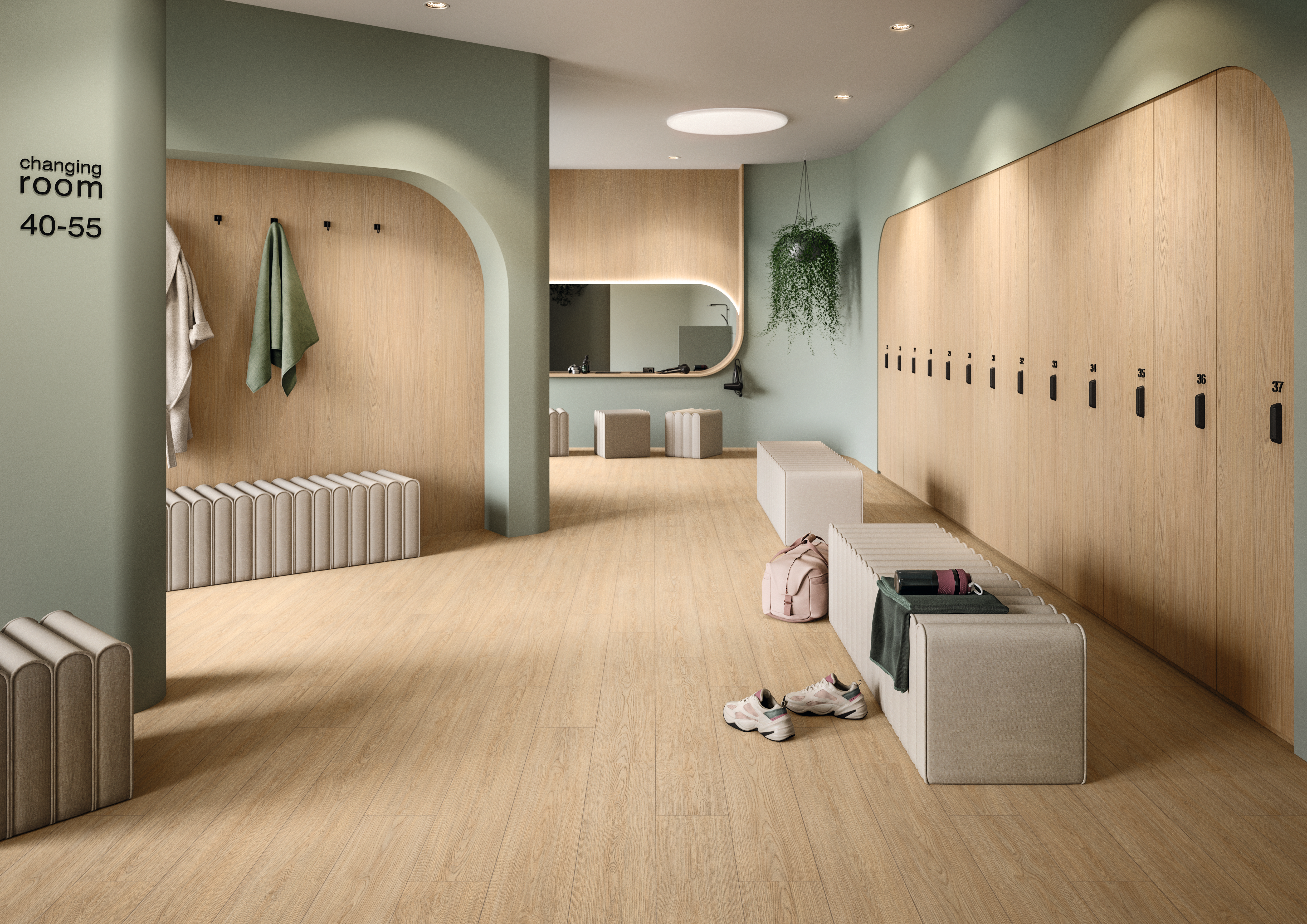 Colour Match: Fußboden EL2240 und Schrank H1204 TM22