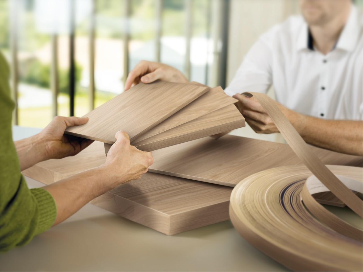 The EGGER decor and material combination