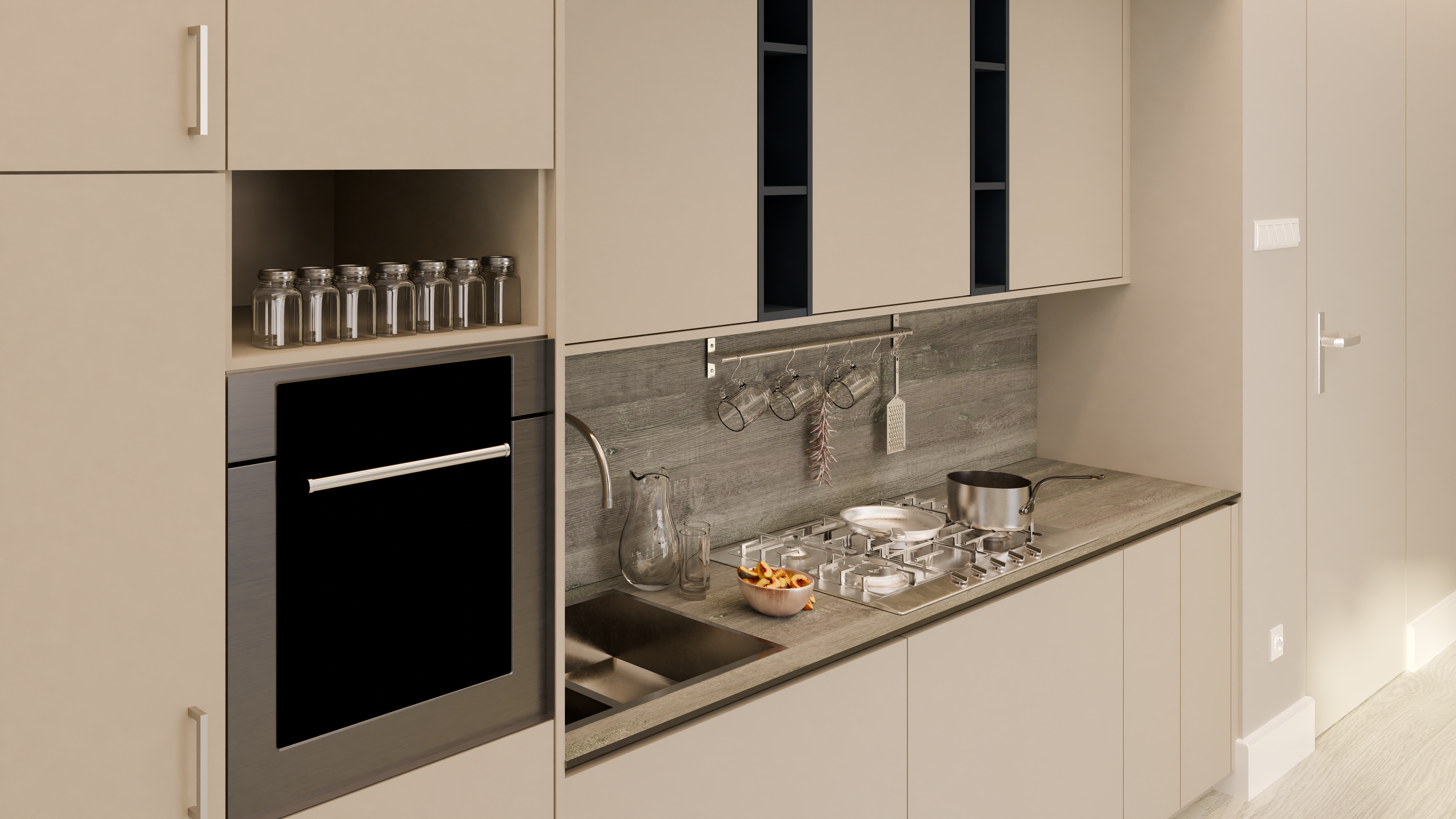 H1313 ST10 Grey Brown Whiteriver Oak