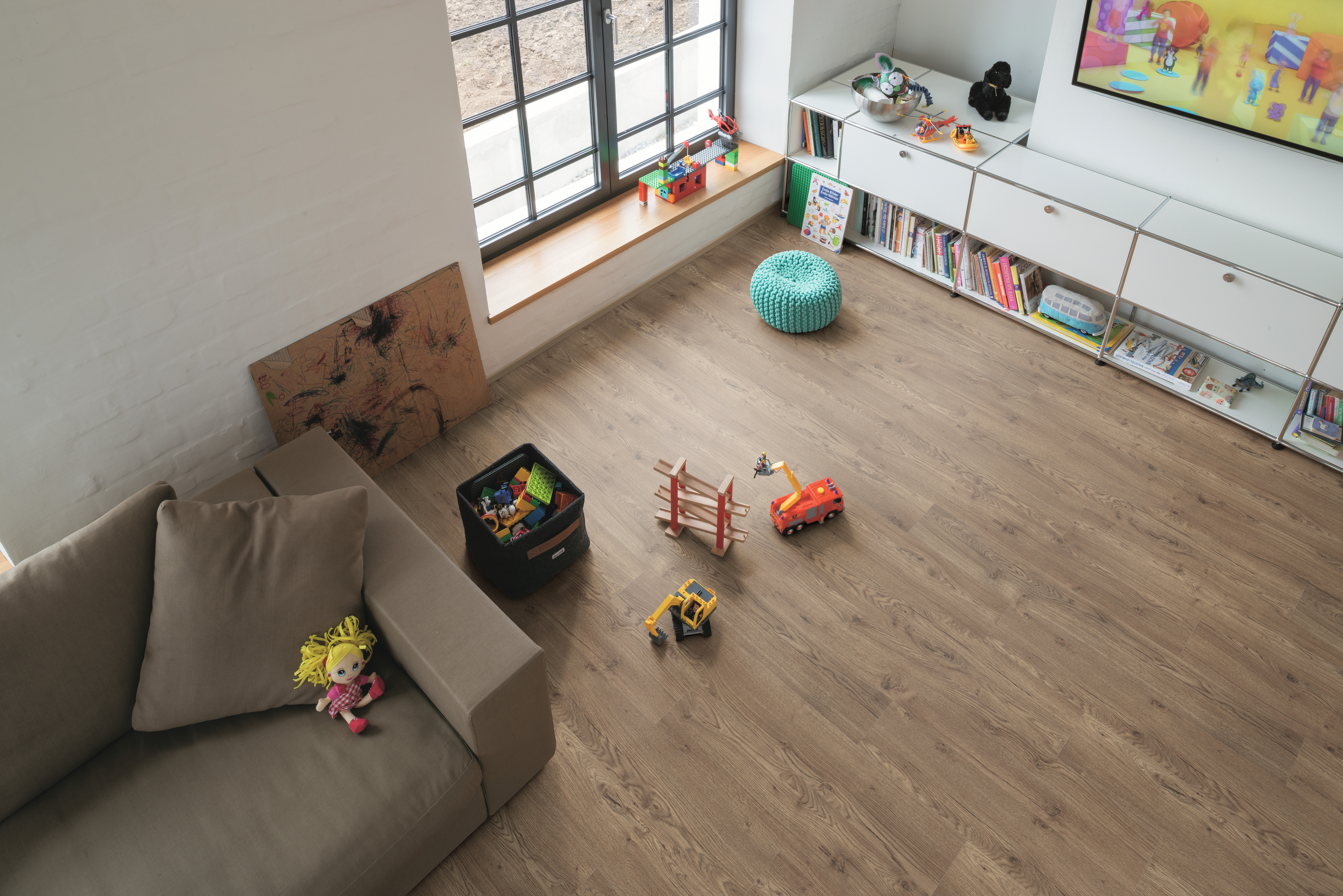 Podlaha z kolekce PRO je ideálním výrobkem pro profesionály v oblasti podlah.