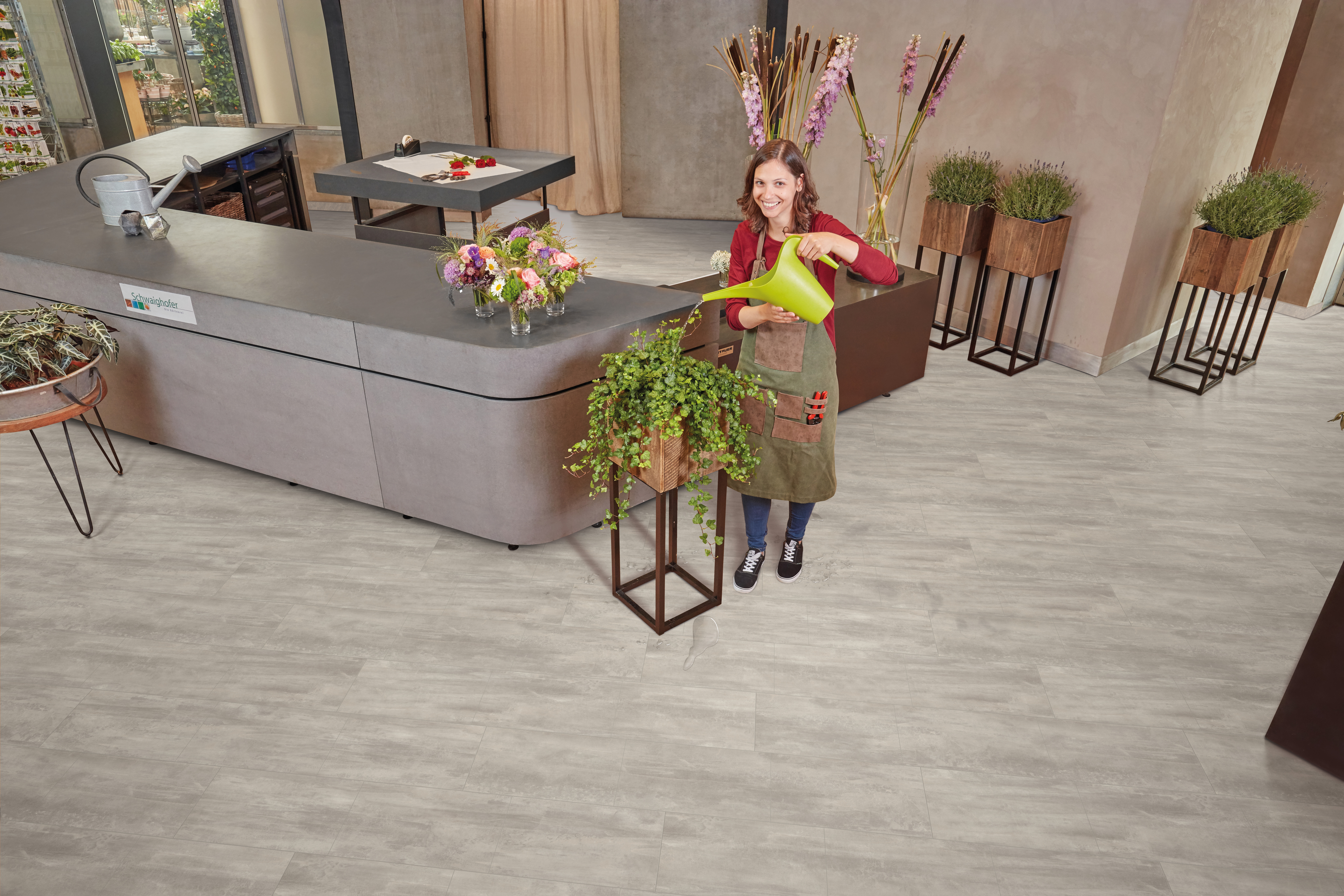 Fußbodenaufbau - Design-Boden GreenTec Fußbodenaufbau - Design-Boden GreenTec