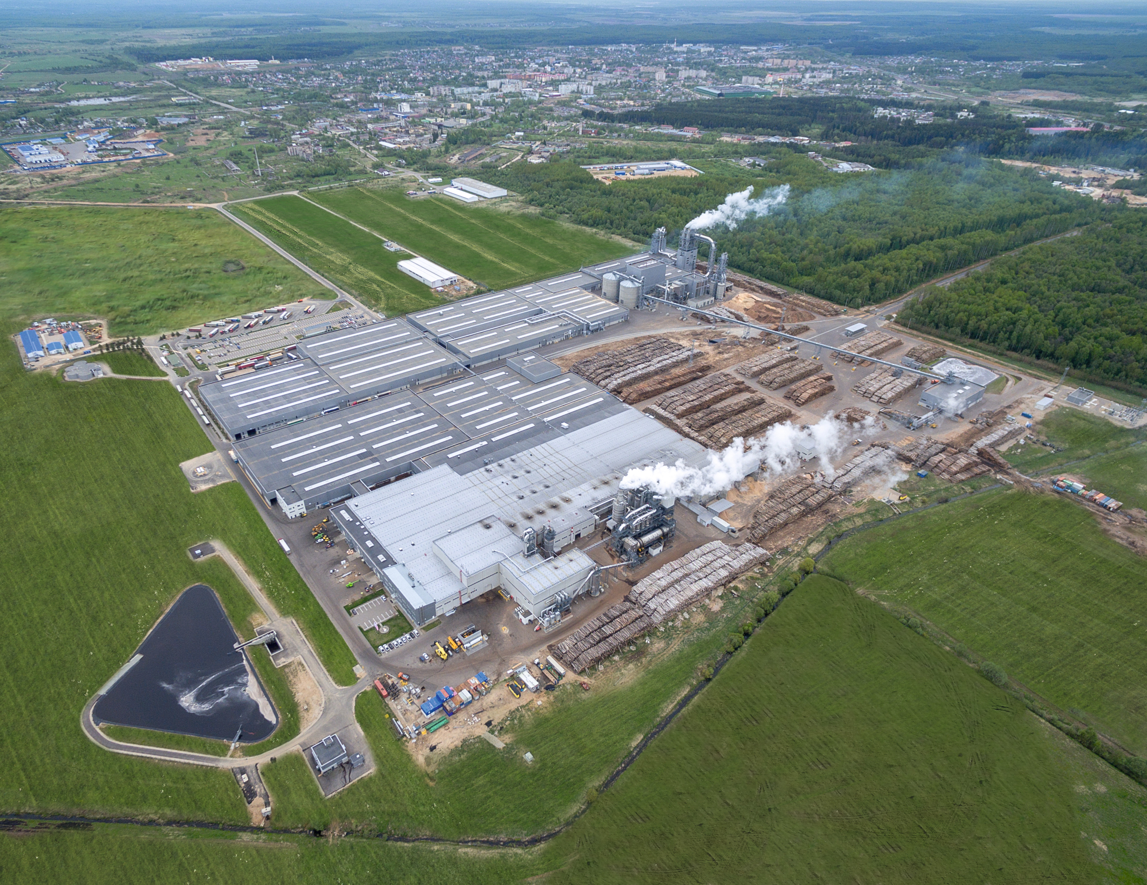 Aerial image of building in Gagarin